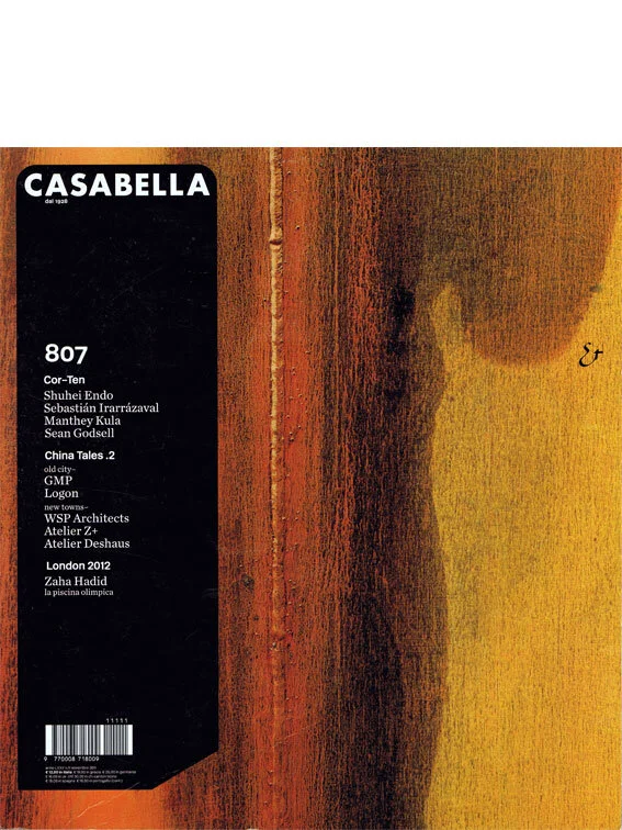 Akkarvik roadside restroom presented in CASABELLA 