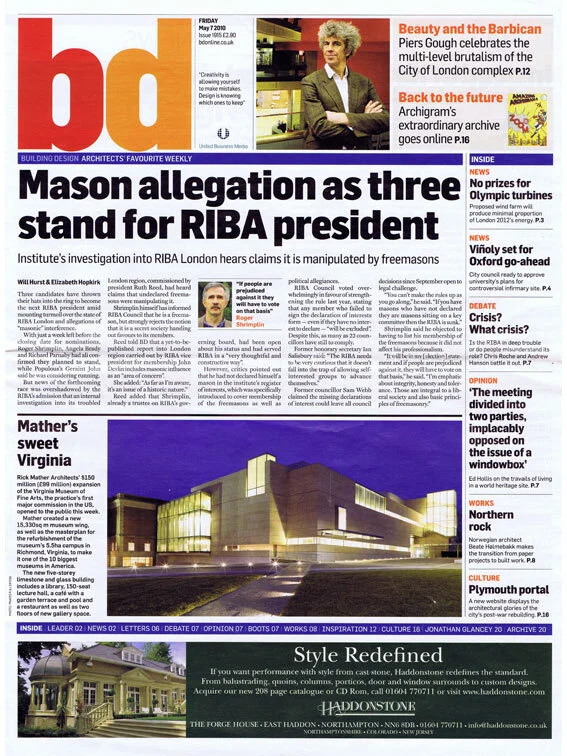 Beate Hølmebakk interview in Building Design UK