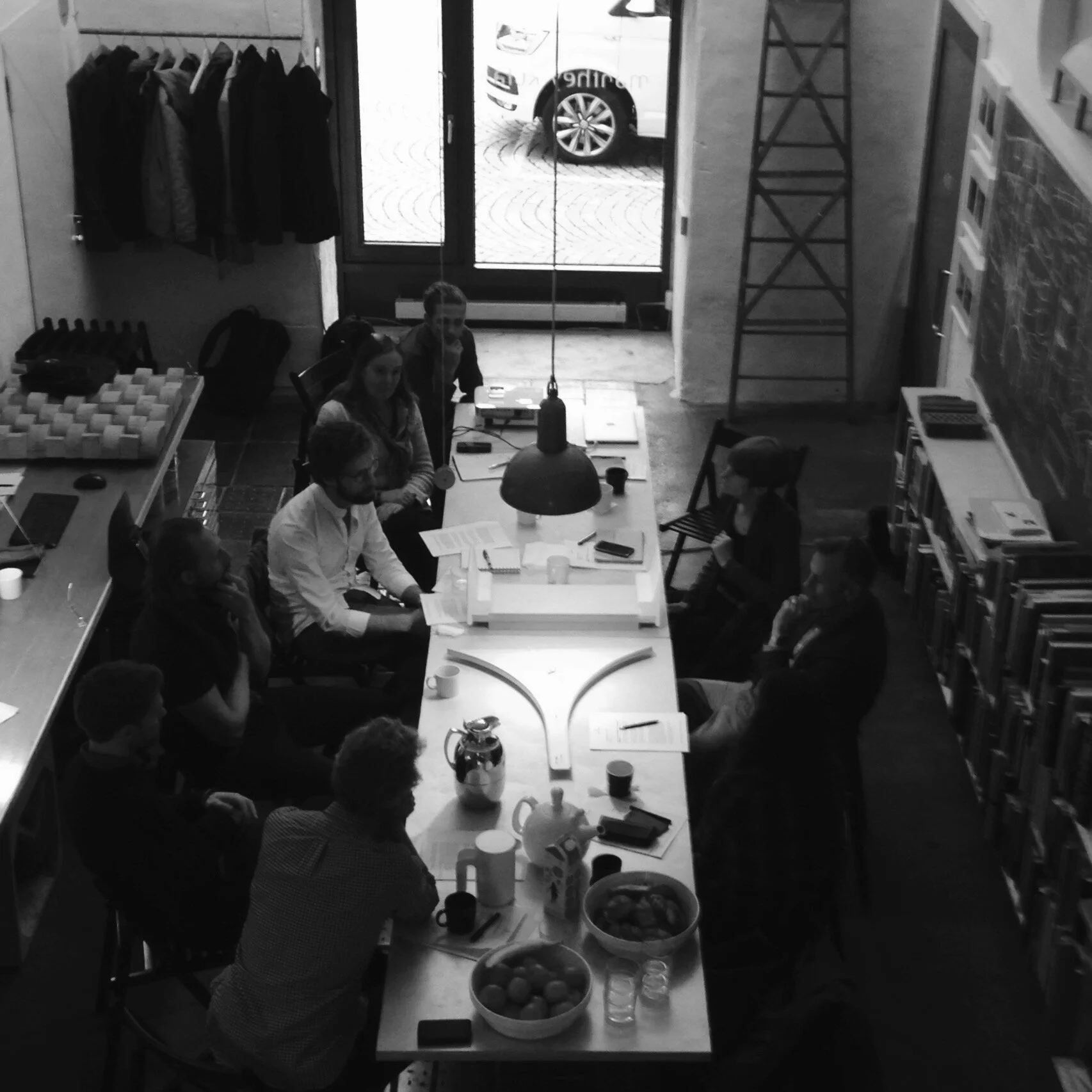 Visit from Karlstad for Tullholmen Pier