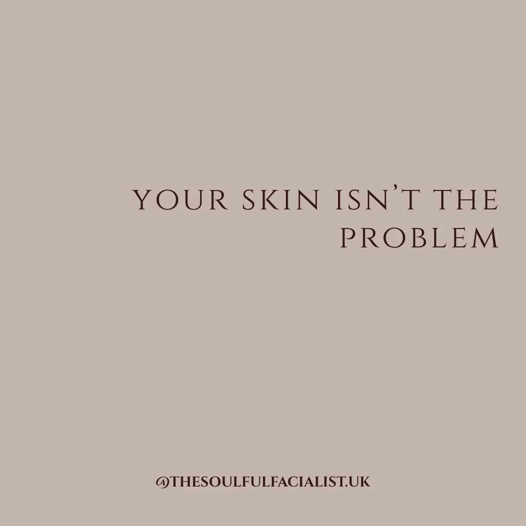 Your skin is intelligent.
It&rsquo;s not &lsquo;&rsquo;bad&rsquo;&rsquo; it&rsquo;s communicating.

When we only treat the surface, we miss the reason it&rsquo;s happening.

My approach looks at the why behind your skin, not just how to temporarily f