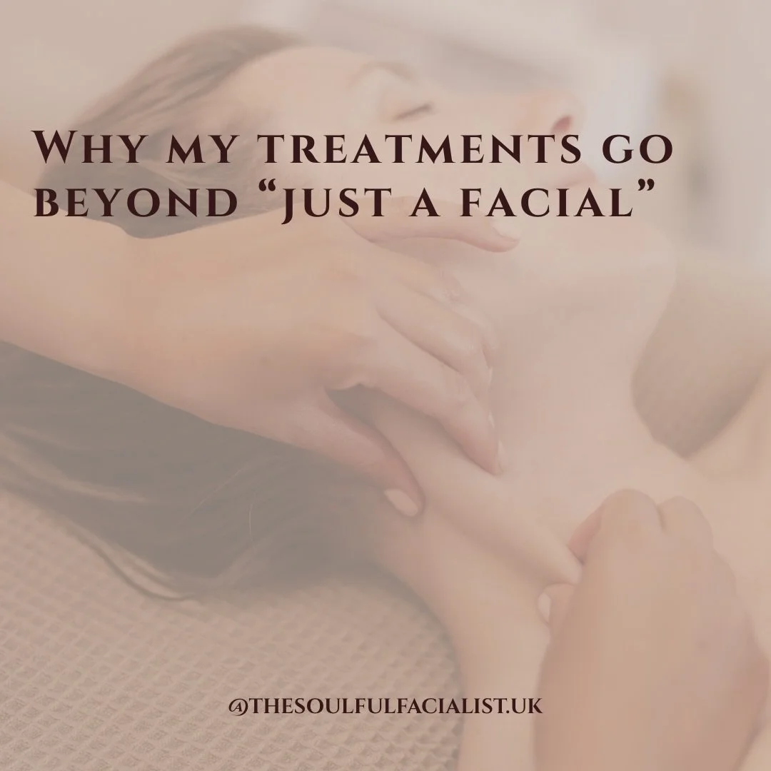 No two treatments with me are ever the same.

Each session is fully tailored to support your skin, muscles and nervous system. combining advanced facial massage, fascia release, medical-grade skin therapy, and where appropriate, breath work and mind&