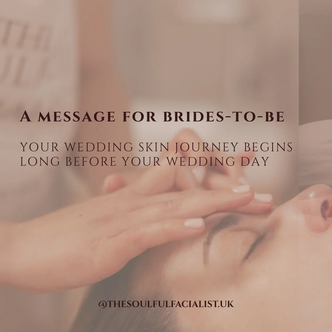 Brides-to-be 🤍

Your skin deserves the same care and attention as every other detail of your wedding day.

My bespoke bridal skin journeys are designed to help you feel radiant, confident and truly yourself as you walk down the aisle.

DM &ldquo;BRI