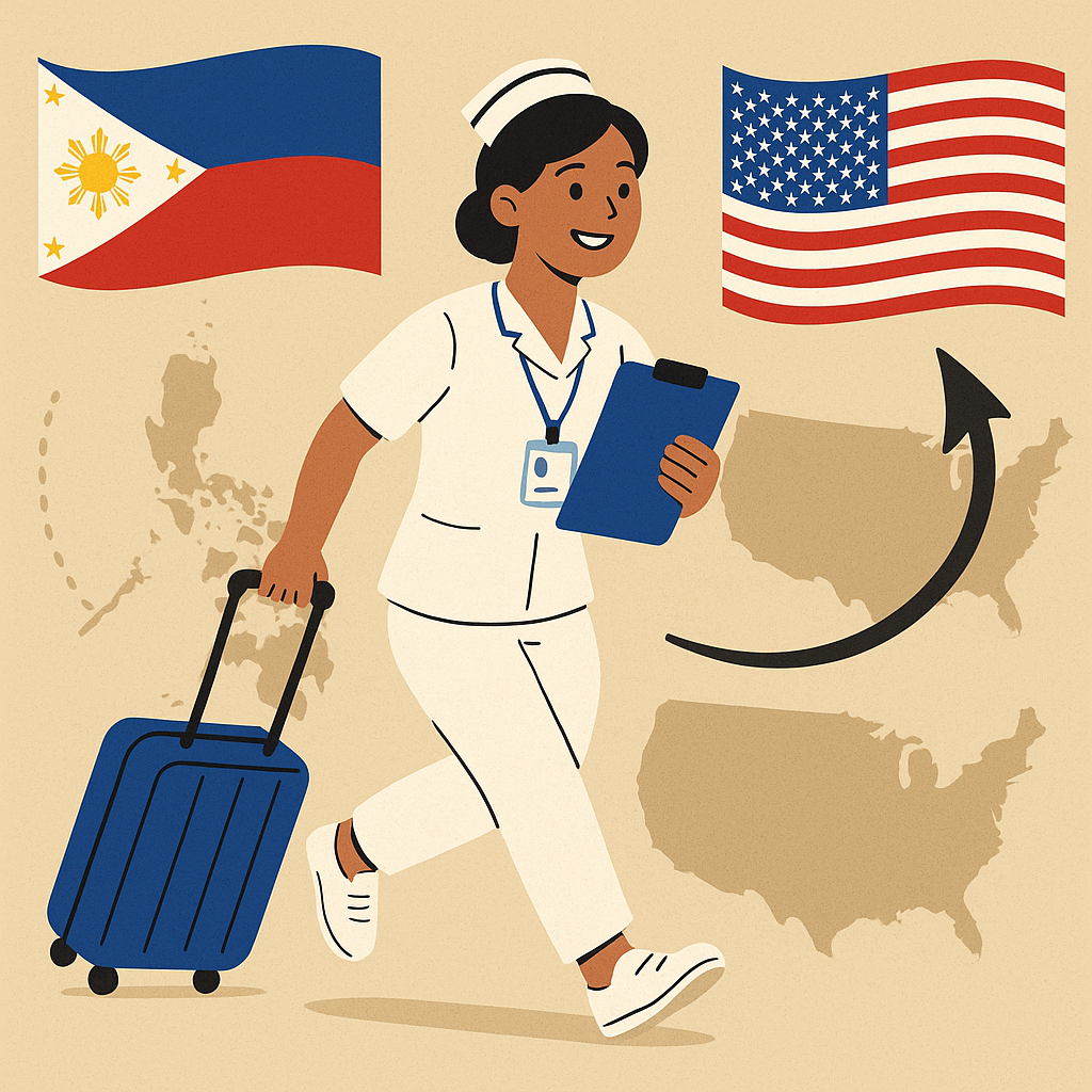 Move from the Philippines to the U.S. as a Nurse — Justine’s Journey