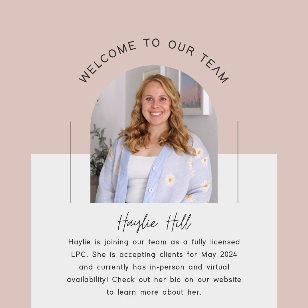 We&rsquo;re so excited to welcome the newest addition to our Autonomy Therapy team, Haylie Hill!⁠
⁠
Haylie works with adolescents 15+ as well as adults who are struggling with anxiety, depression, disordered eating, attachment issues, identity, self 