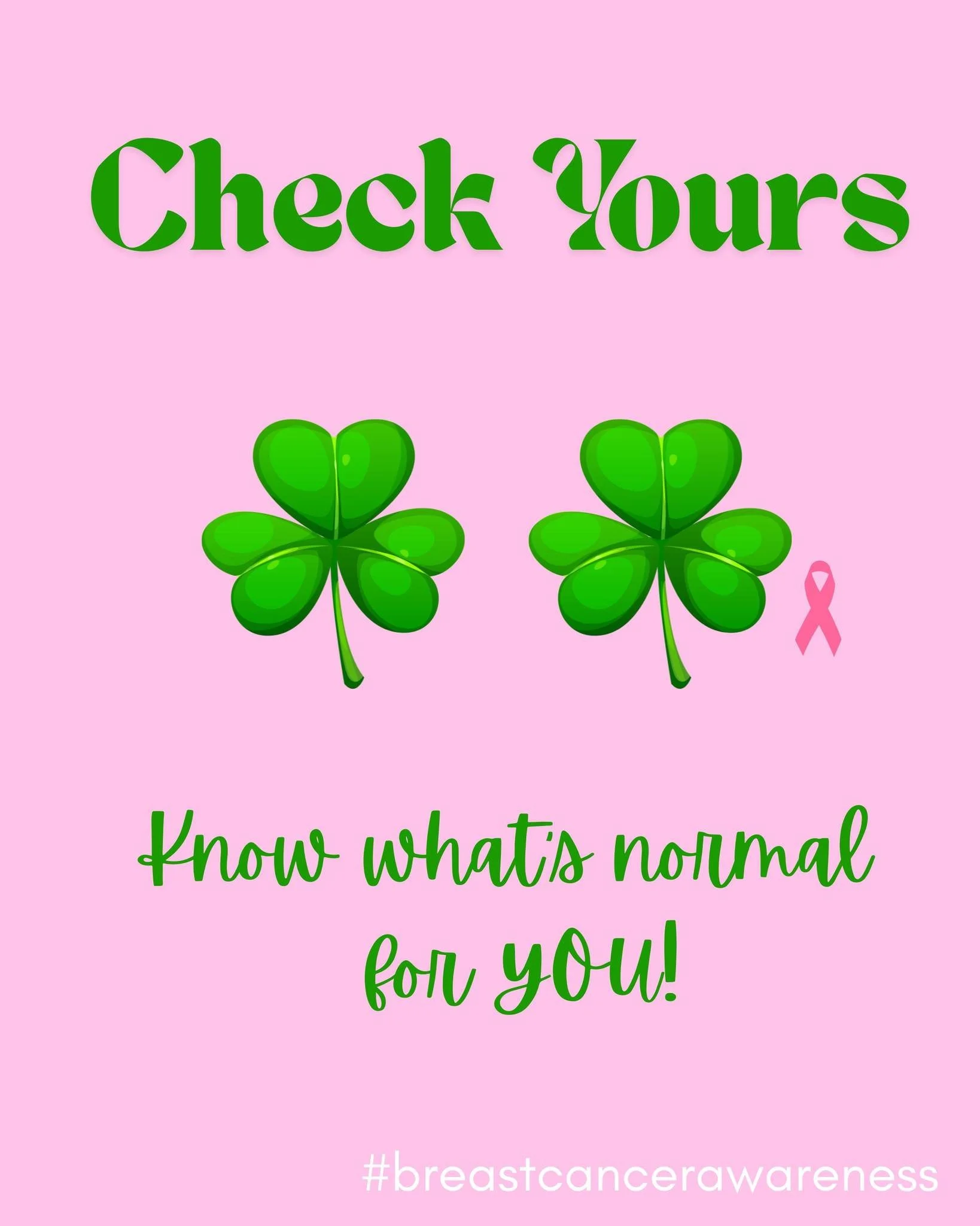 Feel Them on the First 🩷

It&rsquo;s the first of the month, and it&rsquo;s me again giving you your gentle nudge to check in with your body.

Take a minute today to check your breasts and chest area.

Learning your body is a form of empowerment.  K