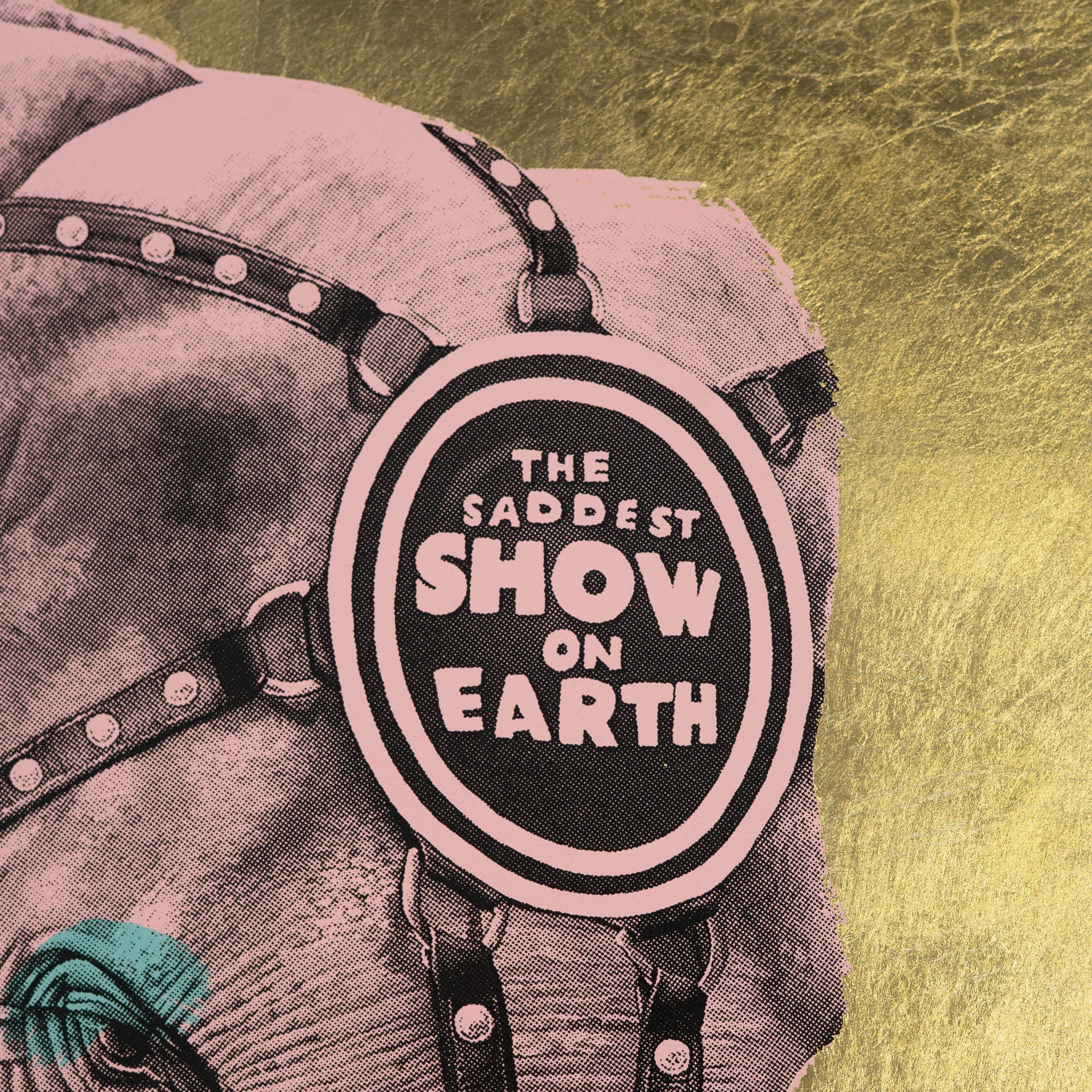 Elephant screen print by contemporary artist Sophie Green