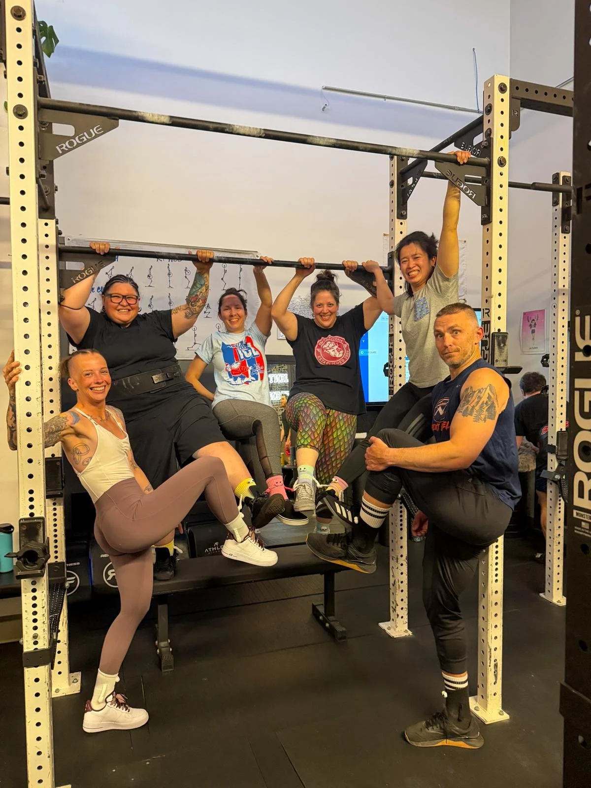 Gyms don't have to be scary. Come train with us and crush your goals