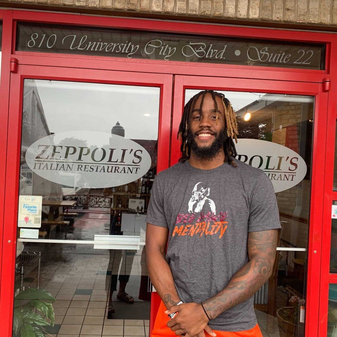 A big thank you to Tre Turner for coming out to Zeps this week to enjoy some of the best italian food in town! Come August we are excited to welcome all our VT students back to Blacksburg so they can come in as well, we're counting down the days! Go 