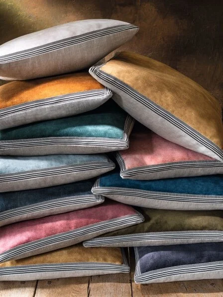 Manade washable velvet cushions by maison casamance (Copy)