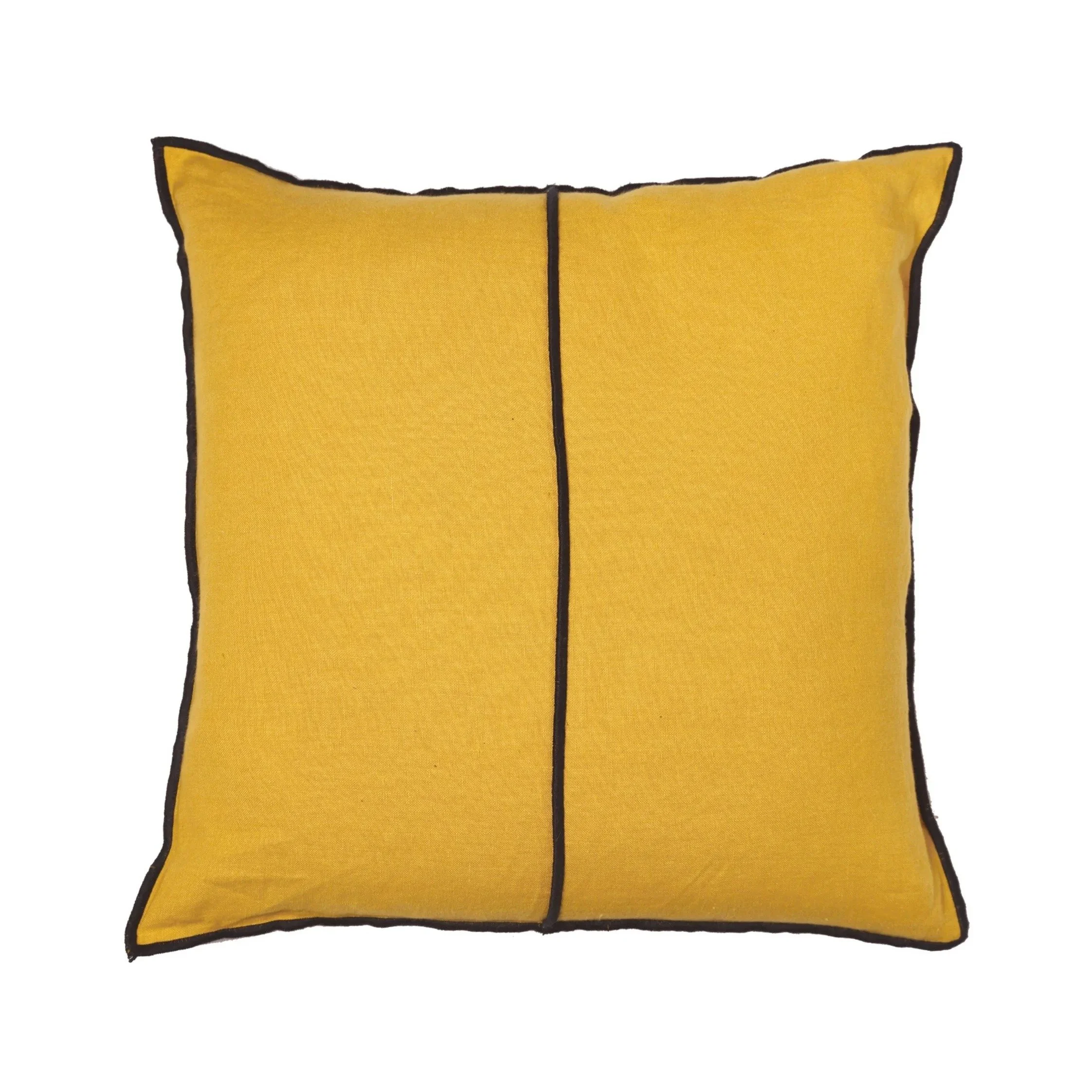 Linen Cushion – Curry