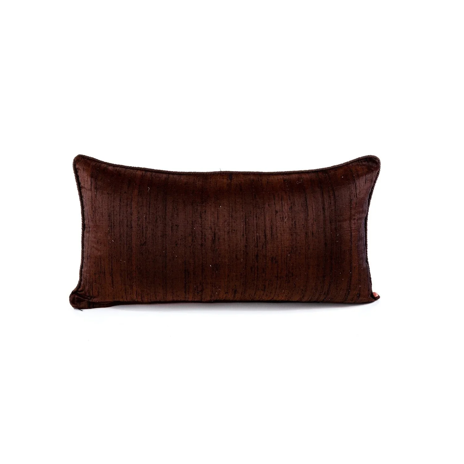 Birdtree cushion, plain chocolate back