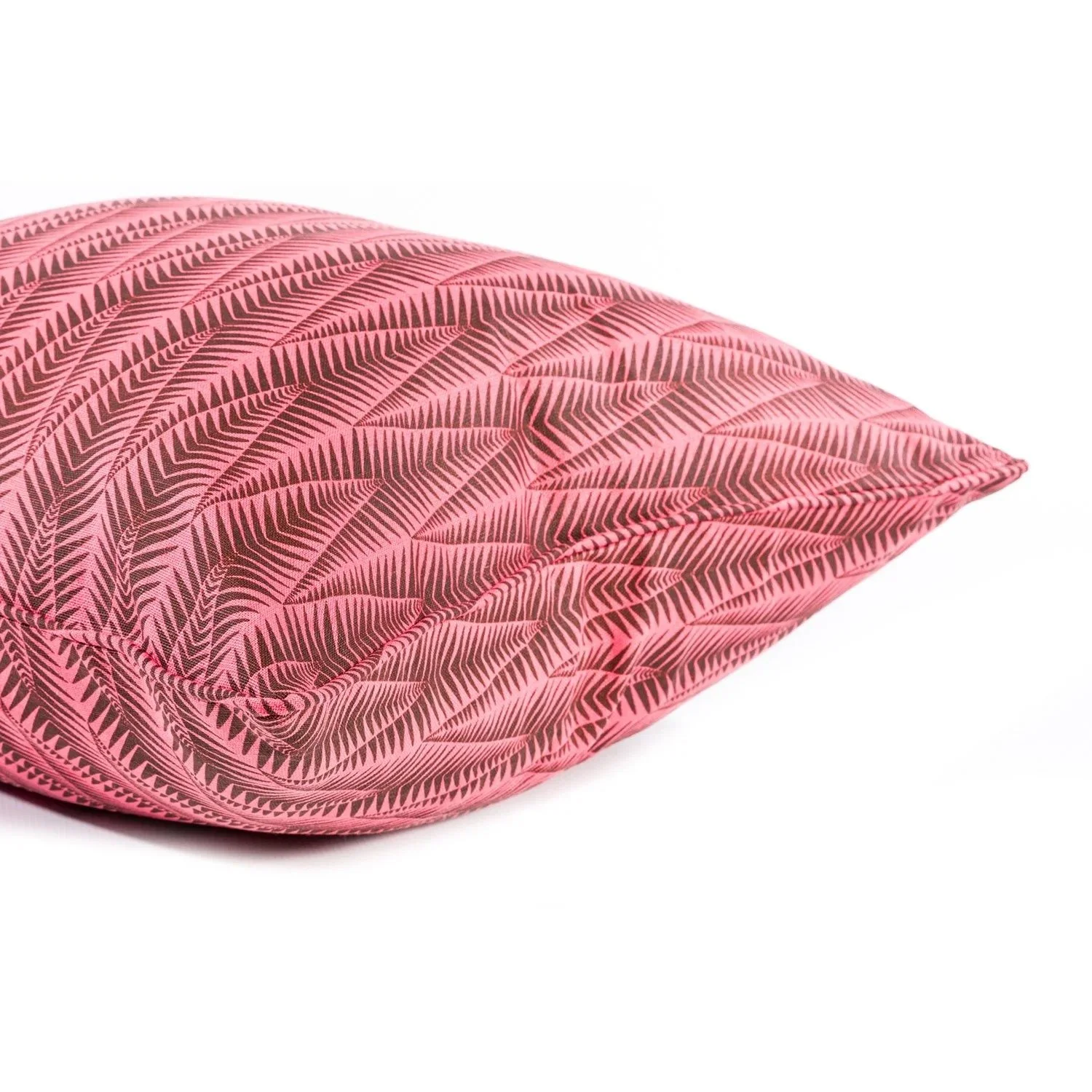 Small Zebra cushion, close up of the print