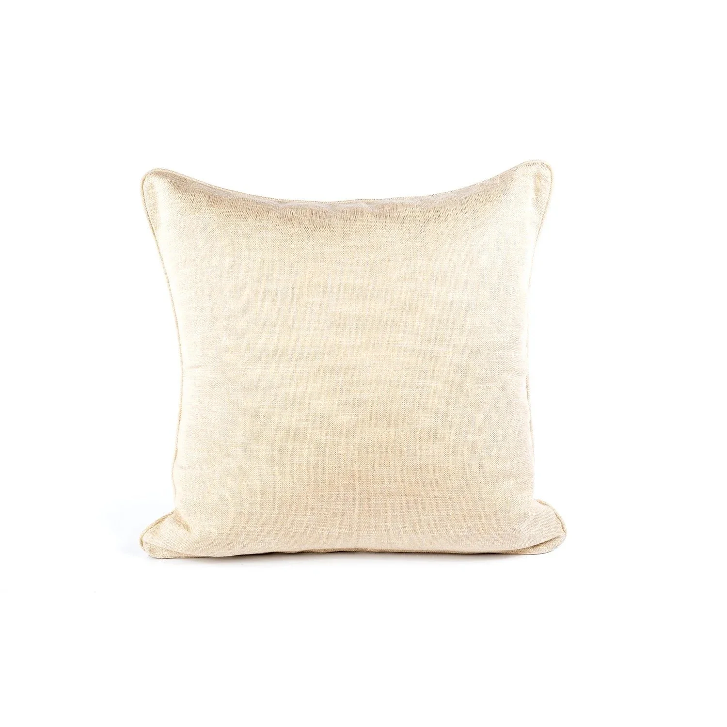 Sea Thistle cream porcelain cushion, back