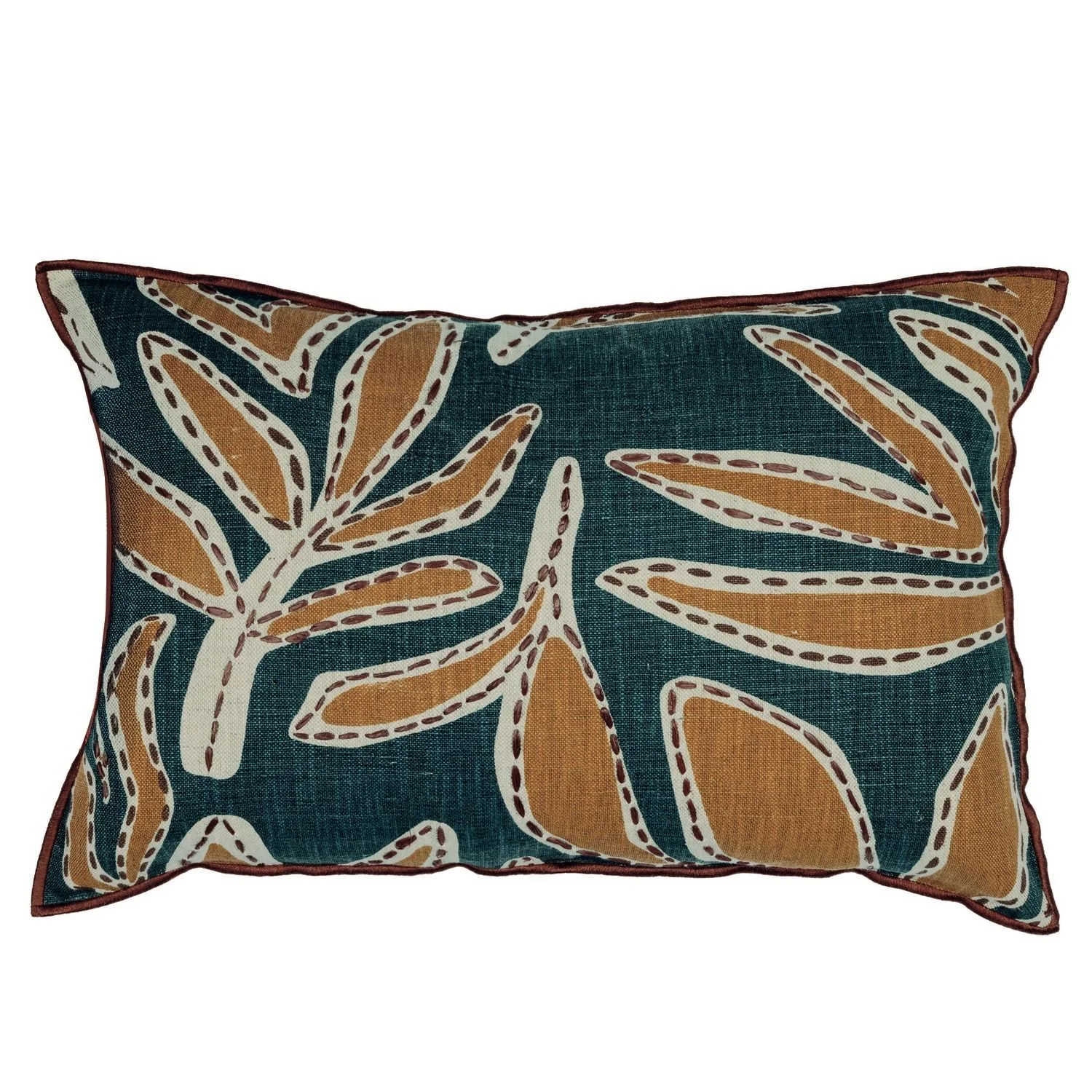 Padua Cushion – Topaze Terre de Sienne