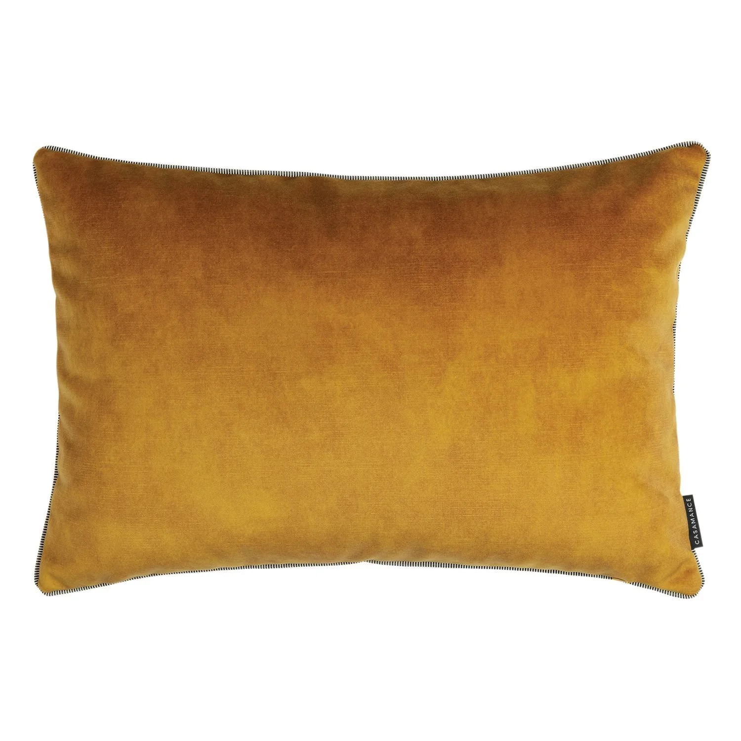 Maison Casamance Ness Jaune Or cushion, reverse