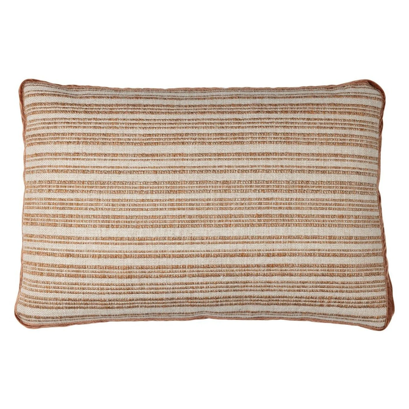 Maison Casamance Haute Lice Terracotta cushion, 40 × 60 cm, front view