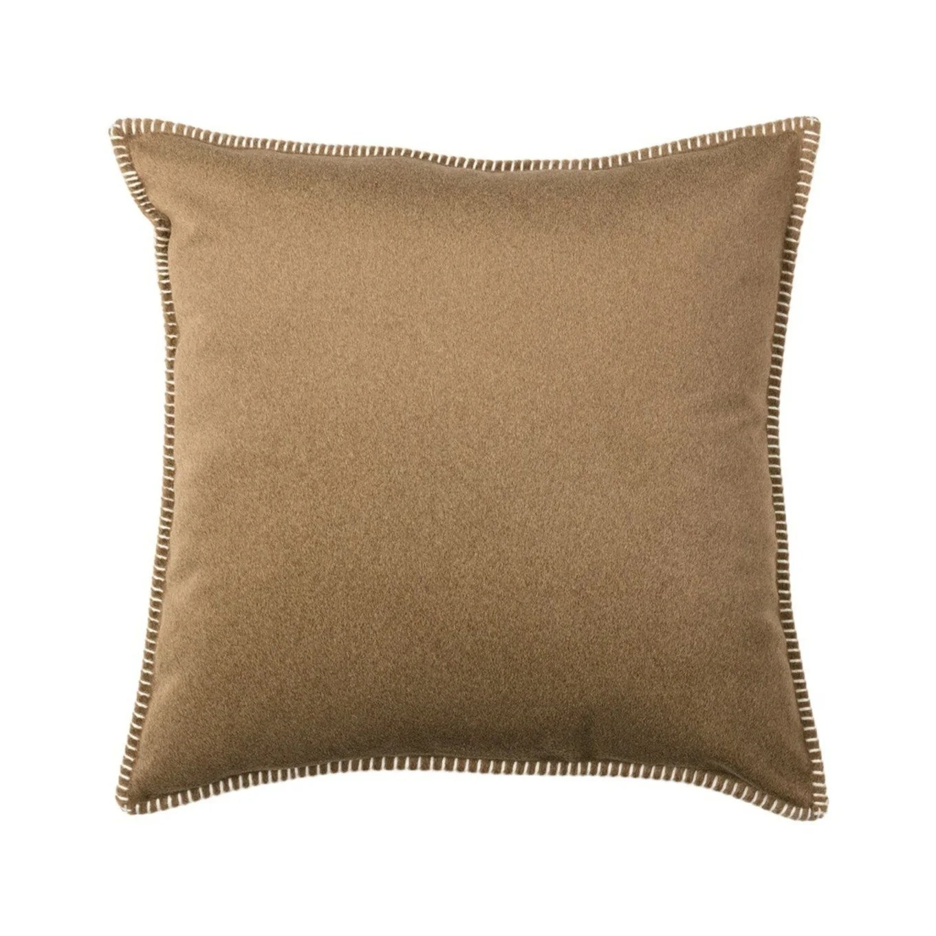 Maison Casamance Clyde Mordore cushion, 45 × 45 cm, front view