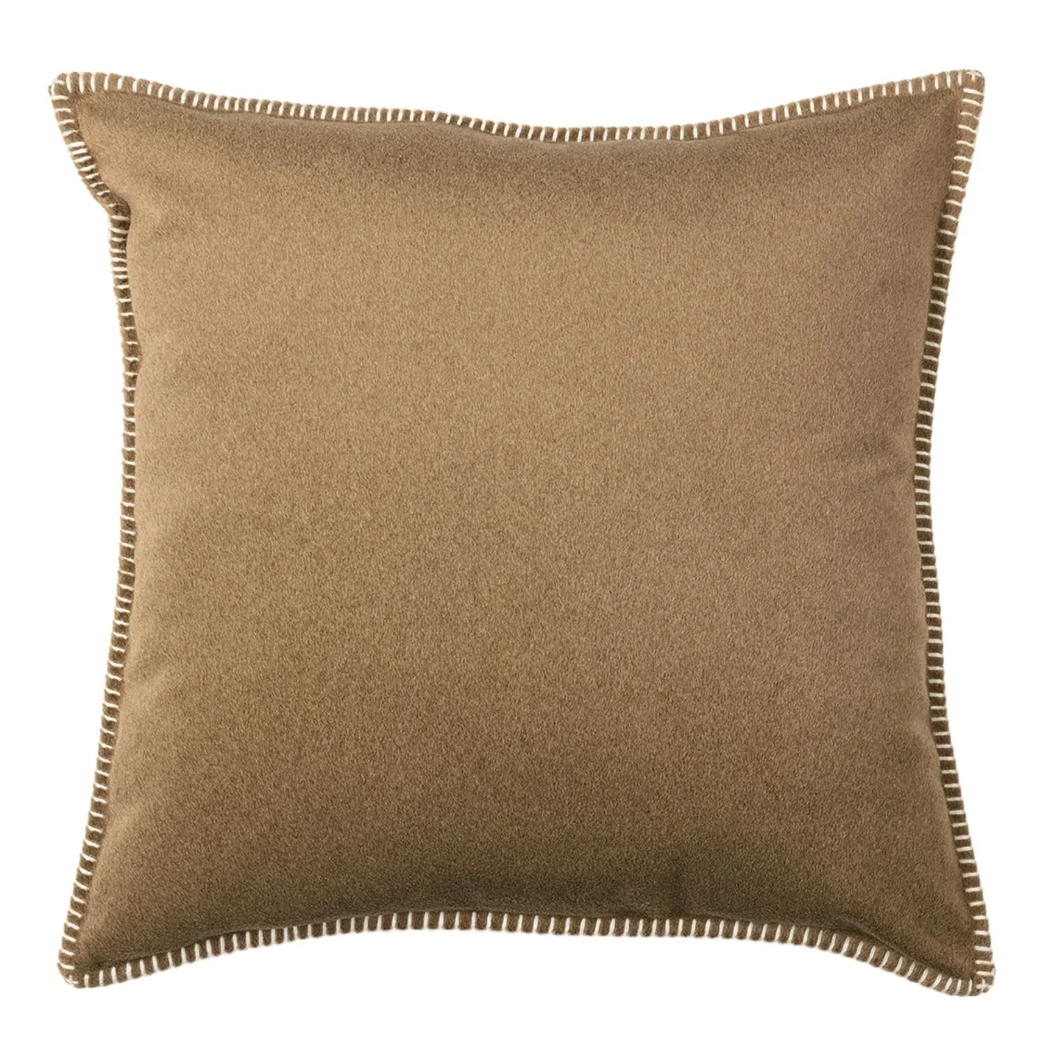 Maison Casamance Clyde Mordore cushion, 65 × 65 cm, front view