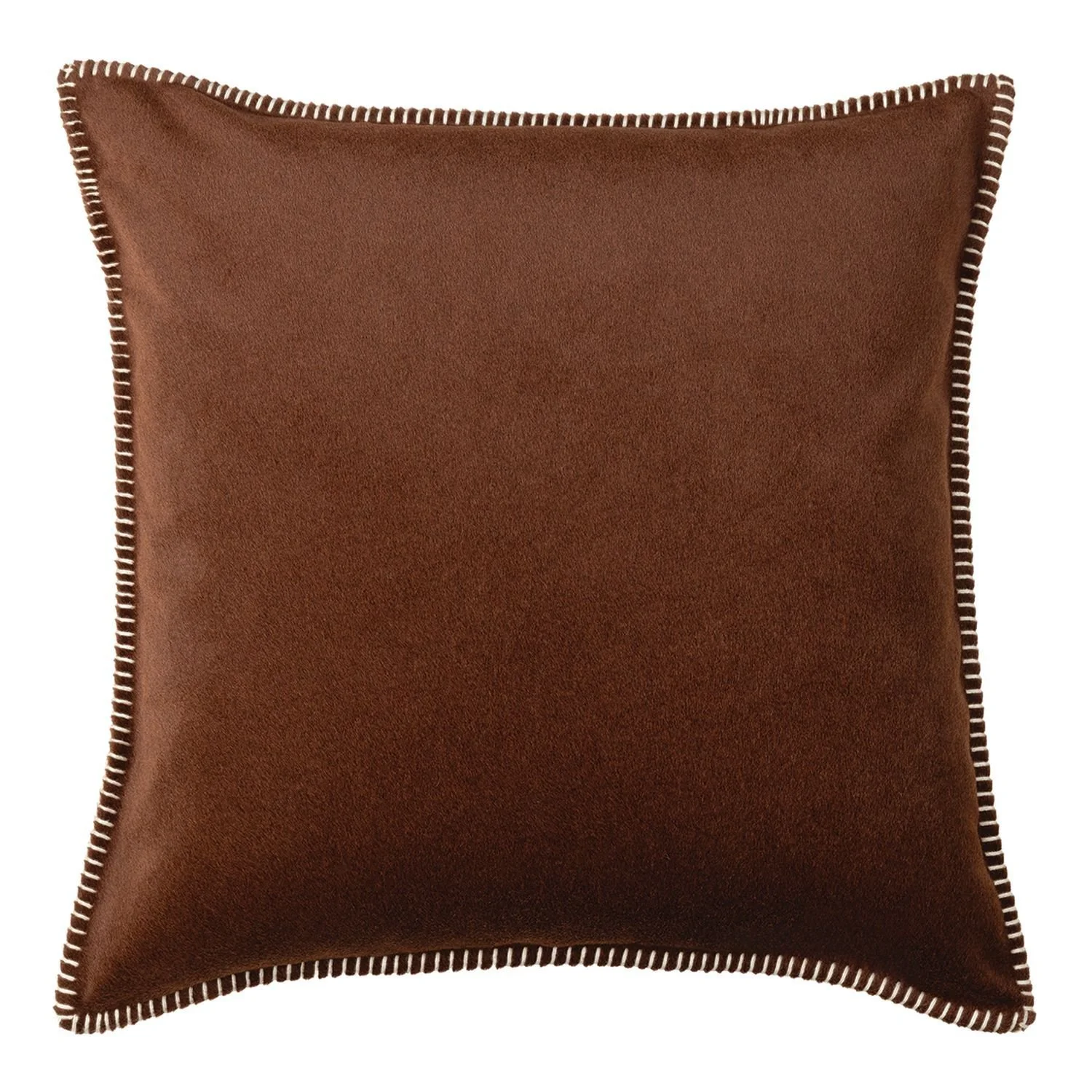Maison Casamance Clyde Bronze cushion, 65 × 65 cm, front view