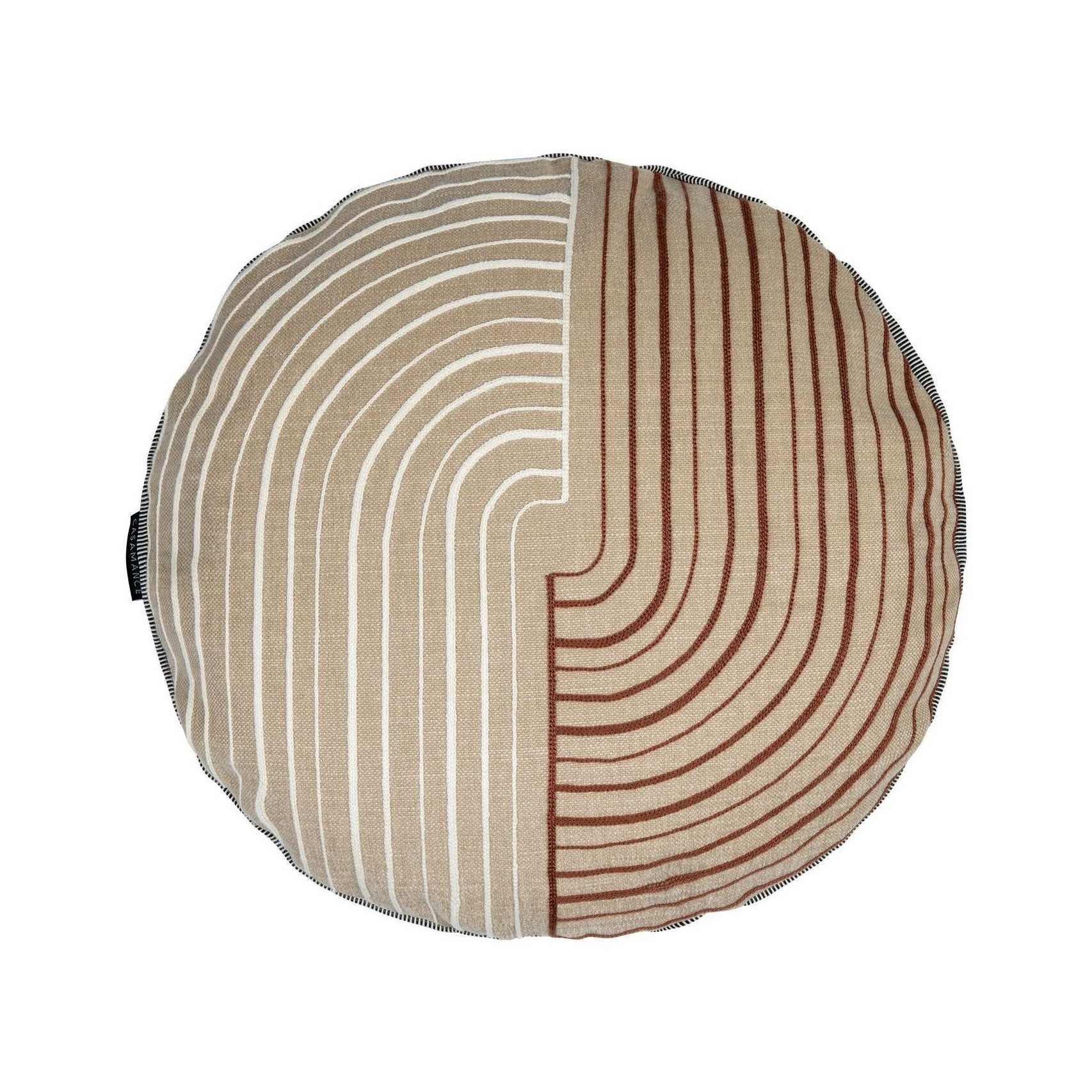 Mellow Round Cushion – Beige