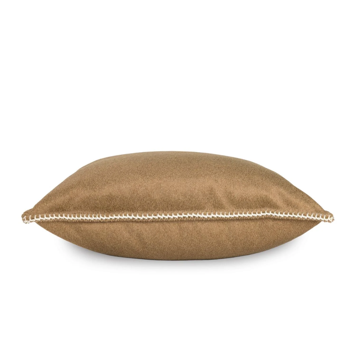 Maison Casamance Clyde Ecru cushion, side view