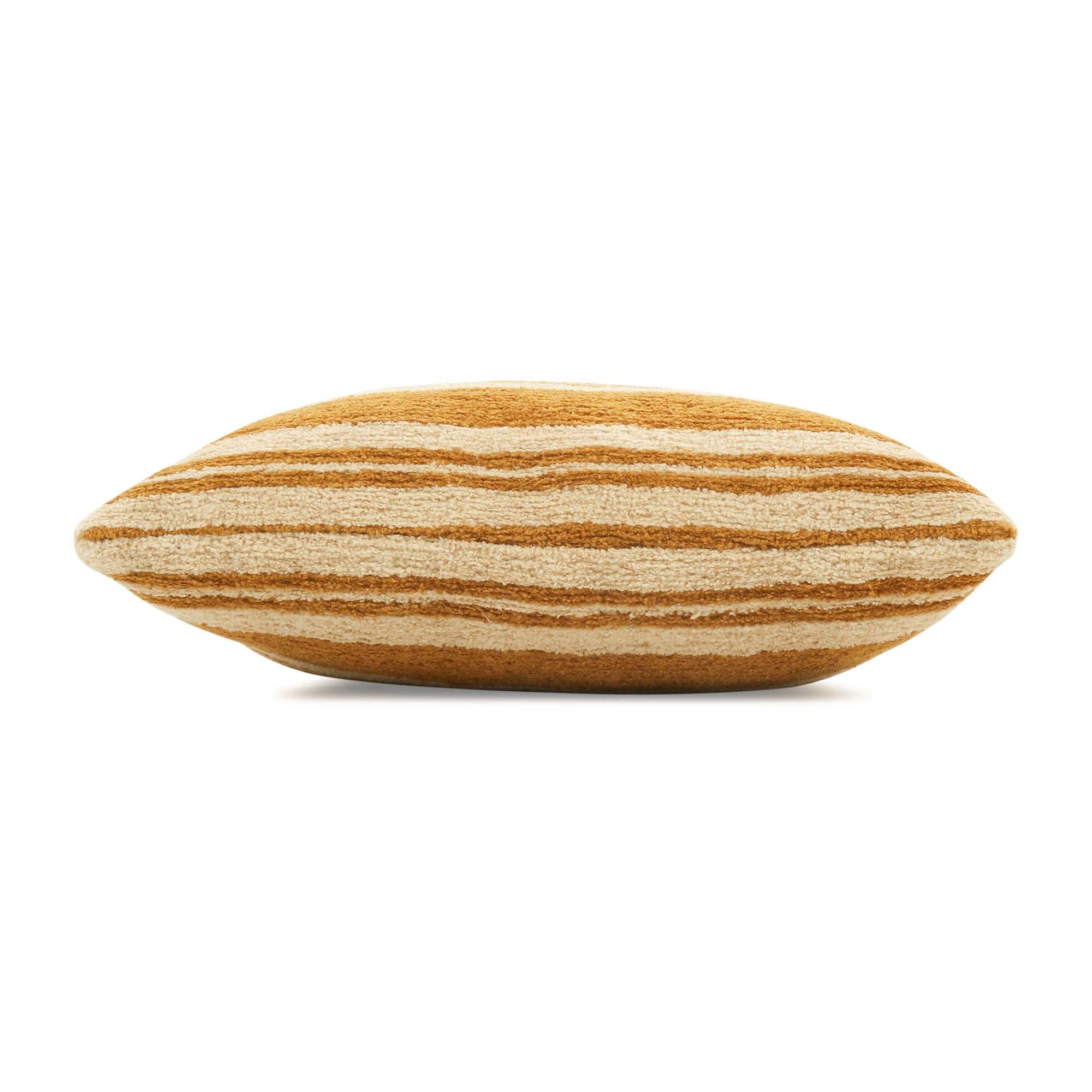 Kirkby Design Knight Tobacco cushion, 60 × 40 cm, side view