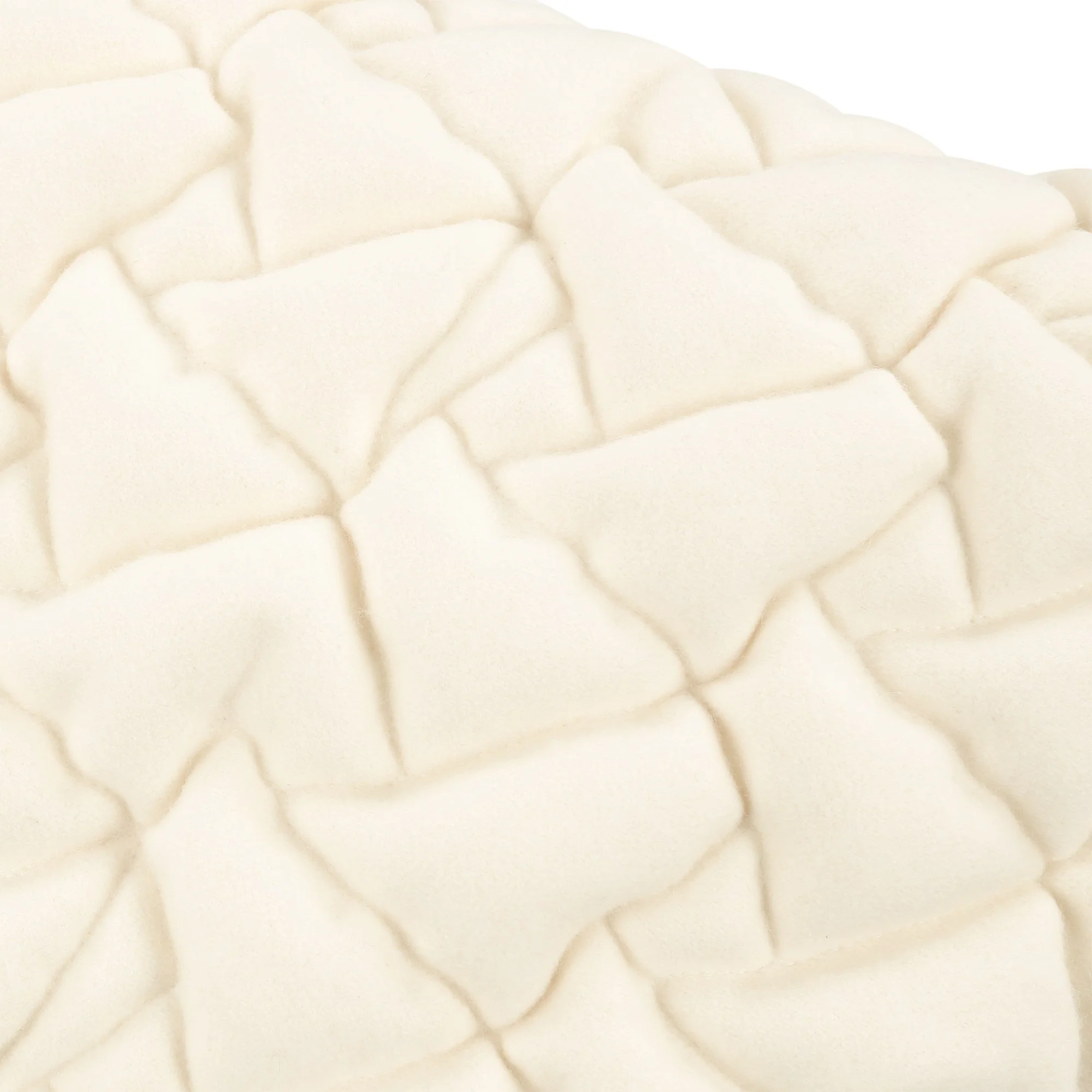 Kirkby Design Area Chalk cushion, 50 × 50 cm, close-up of the fabric