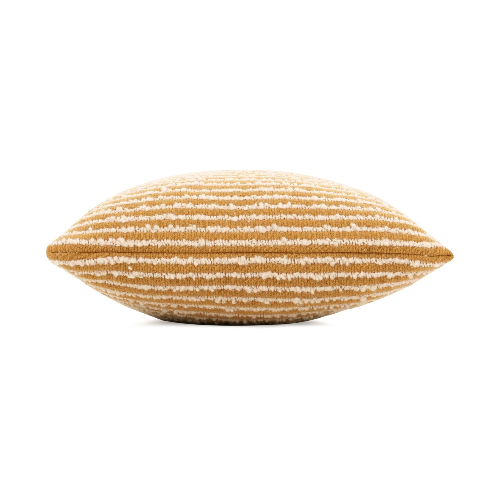 Kirkby Design Feel Ochre cushion, 60 × 40 cm, side view