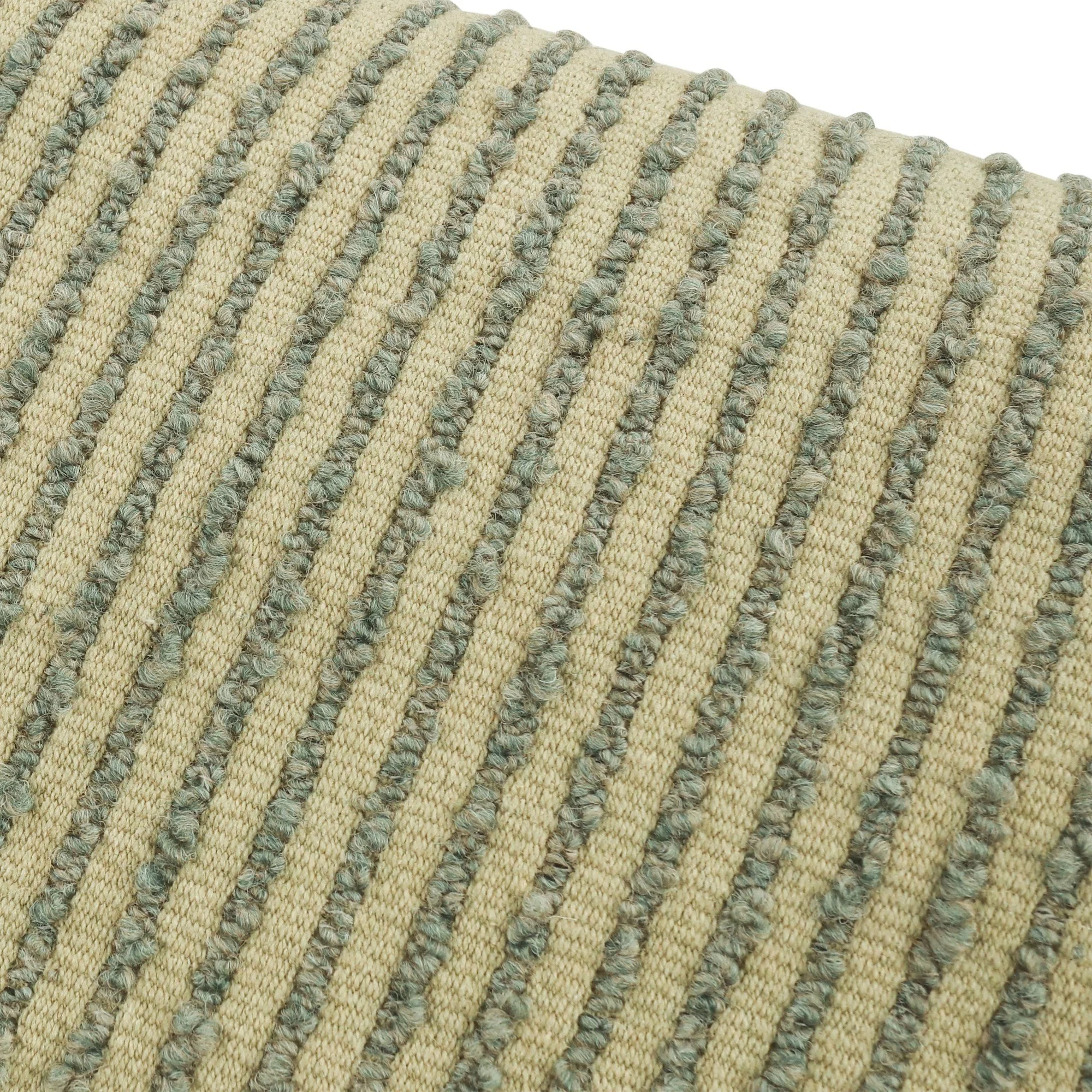 Kirkby Design Feel Pesto cushion, 60 × 40 cm, close-up of the fabric