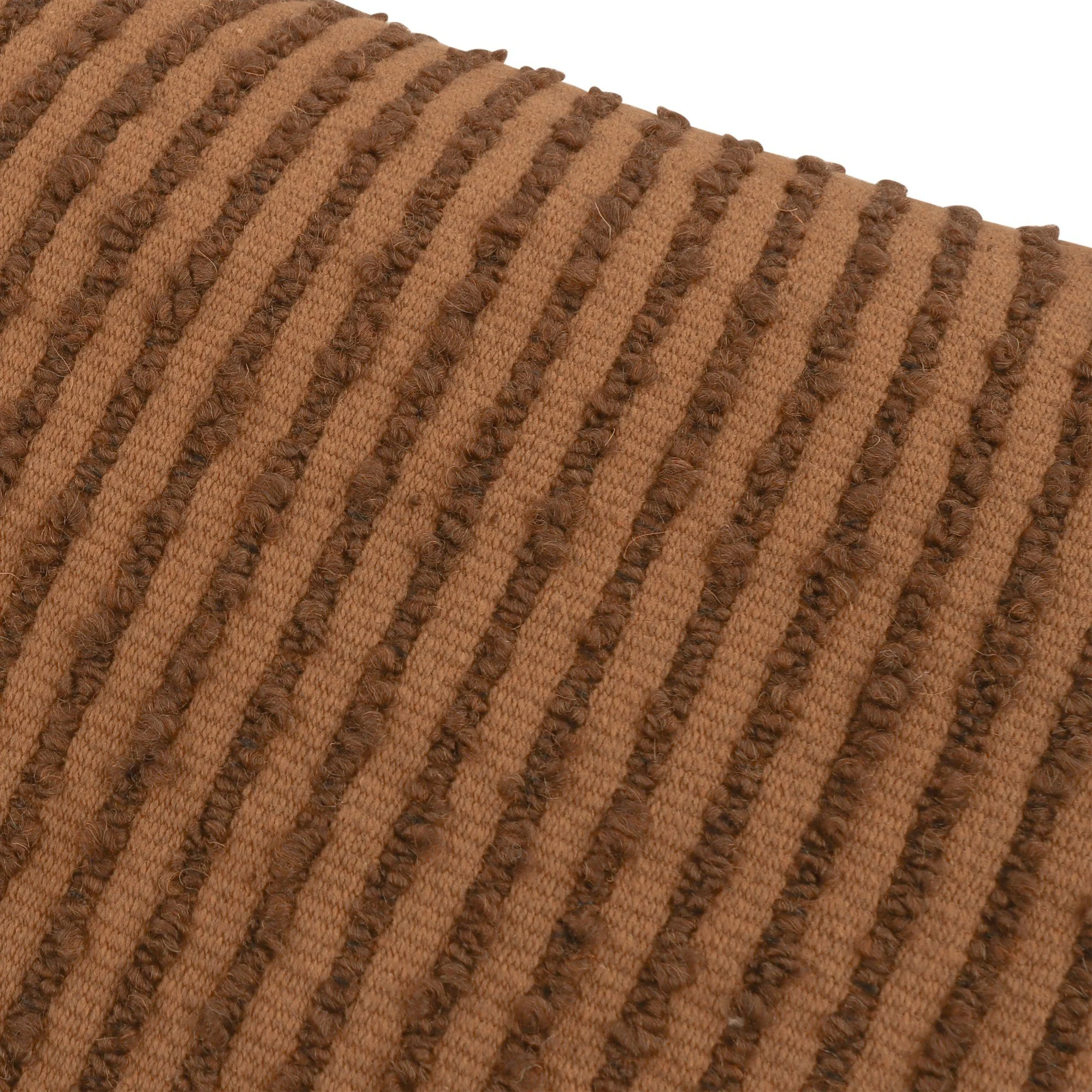 Kirkby Design Feel Clove cushion, 60 × 40 cm, close-up of the fabric