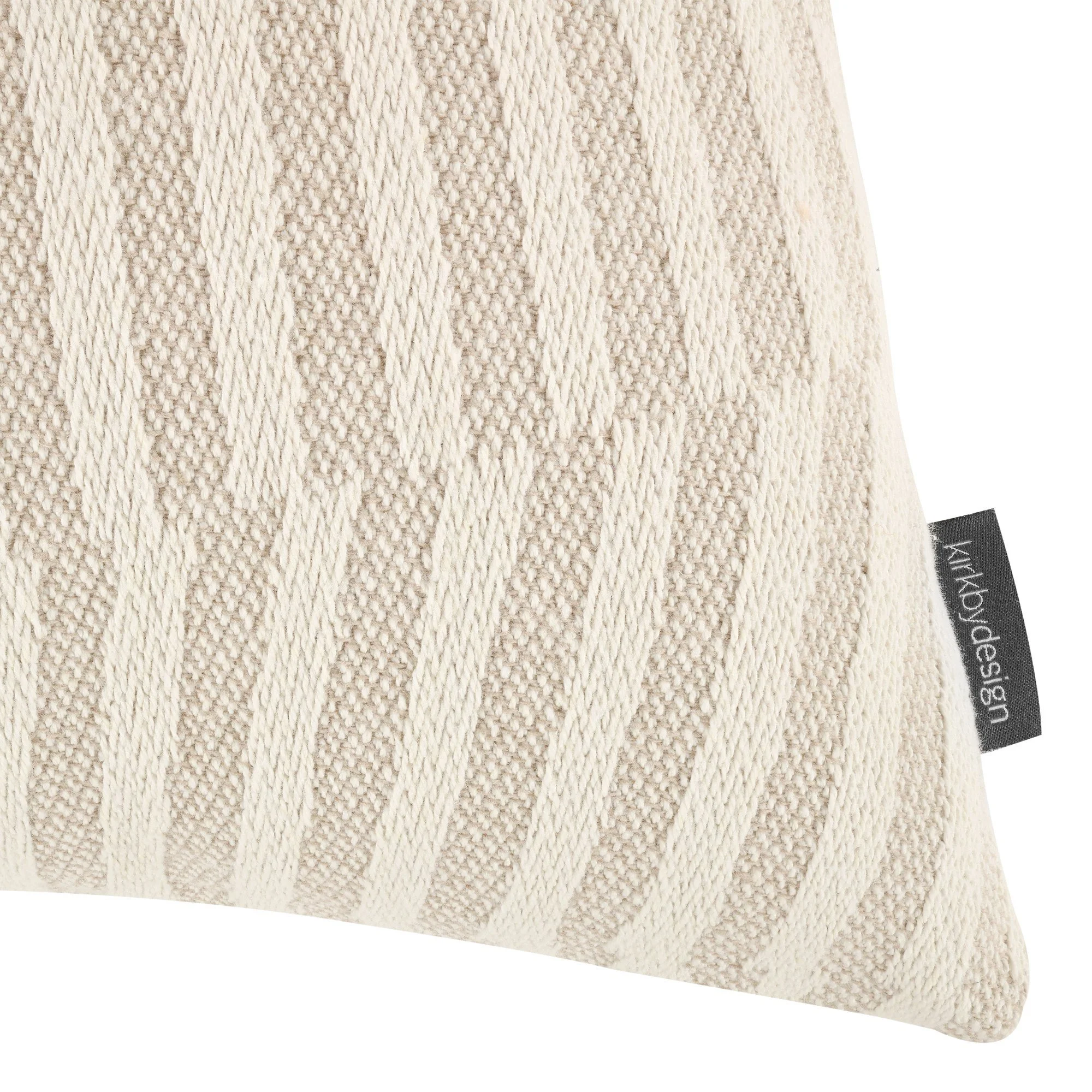 Kirkby Design Vector Chalk cushion, 50 × 50 cm, corner detail