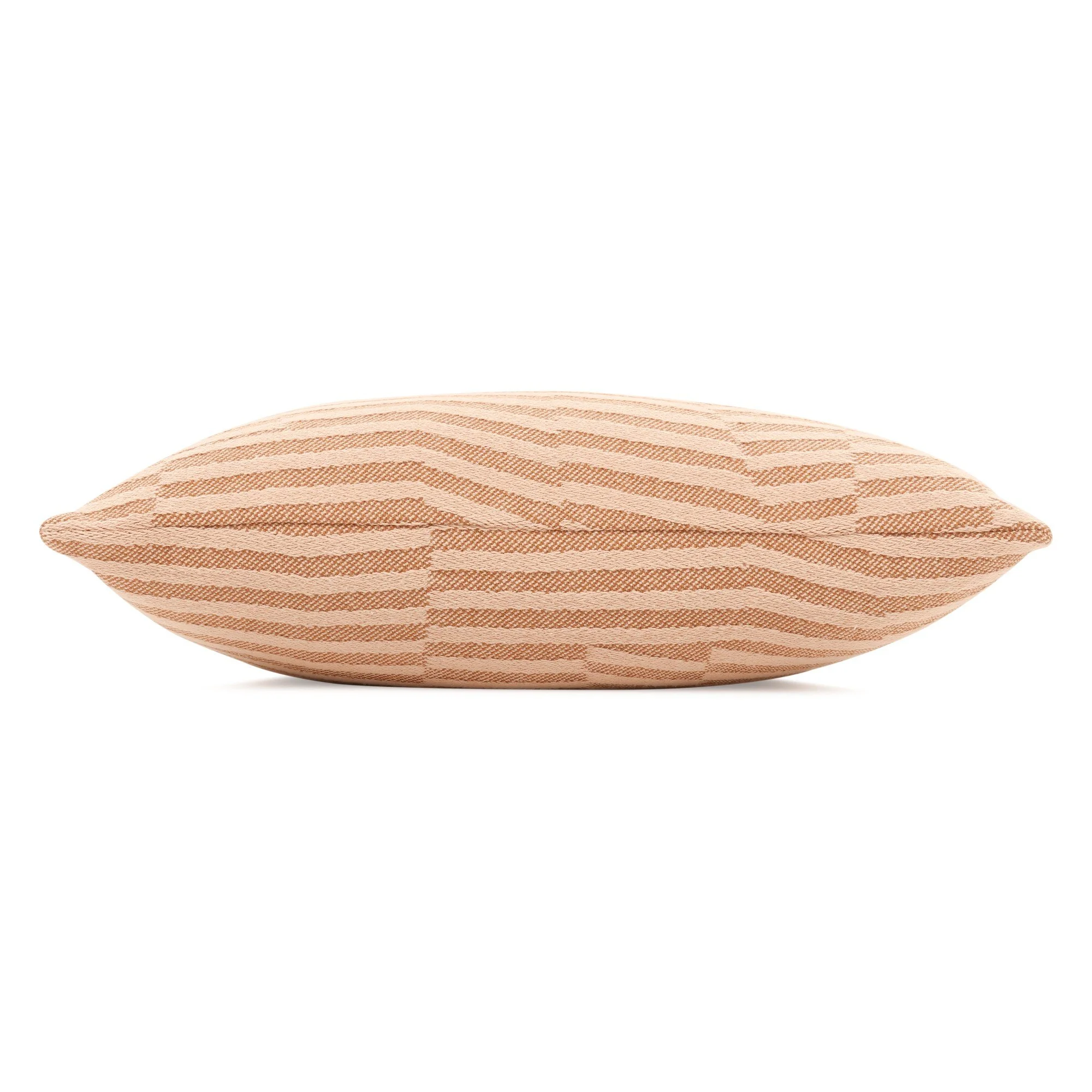 Kirkby Design Vector Apricot cushion, 50 × 50 cm, side view