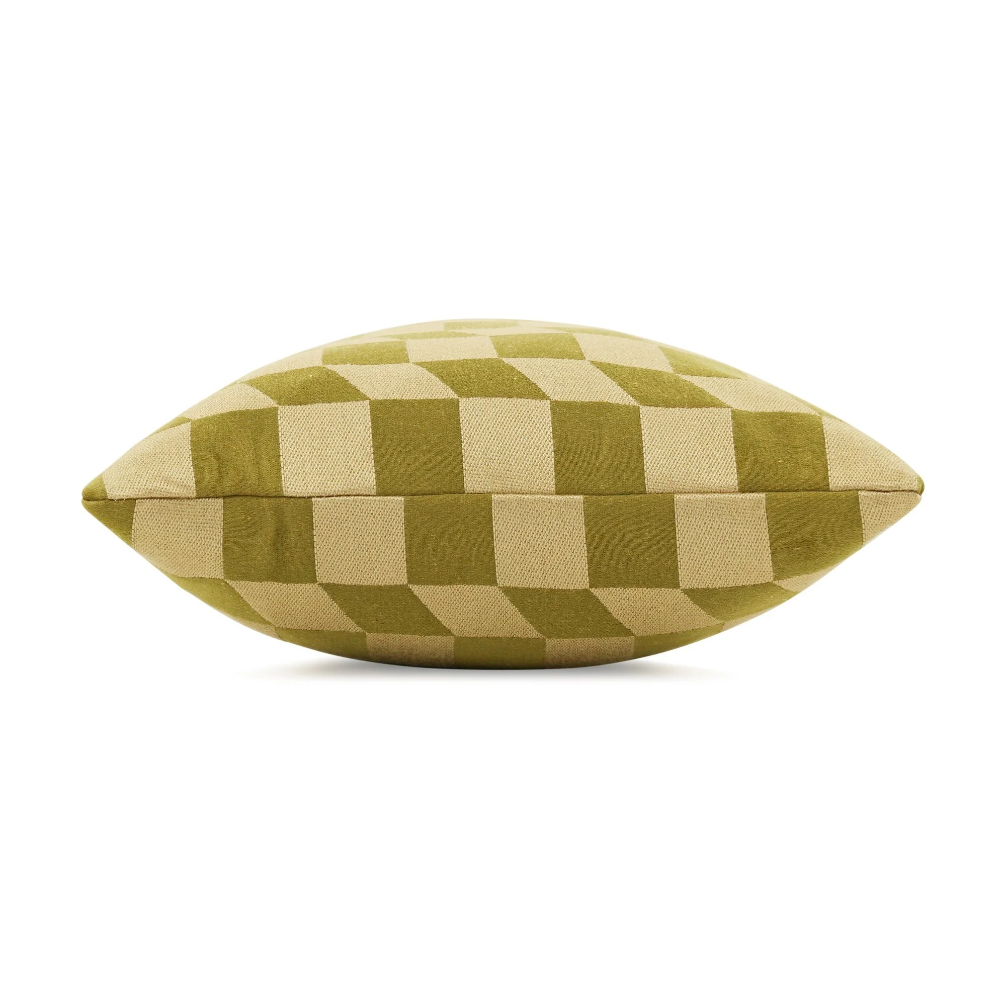 Kirkby Design Racer Fern cushion, 60 × 30 cm, side view