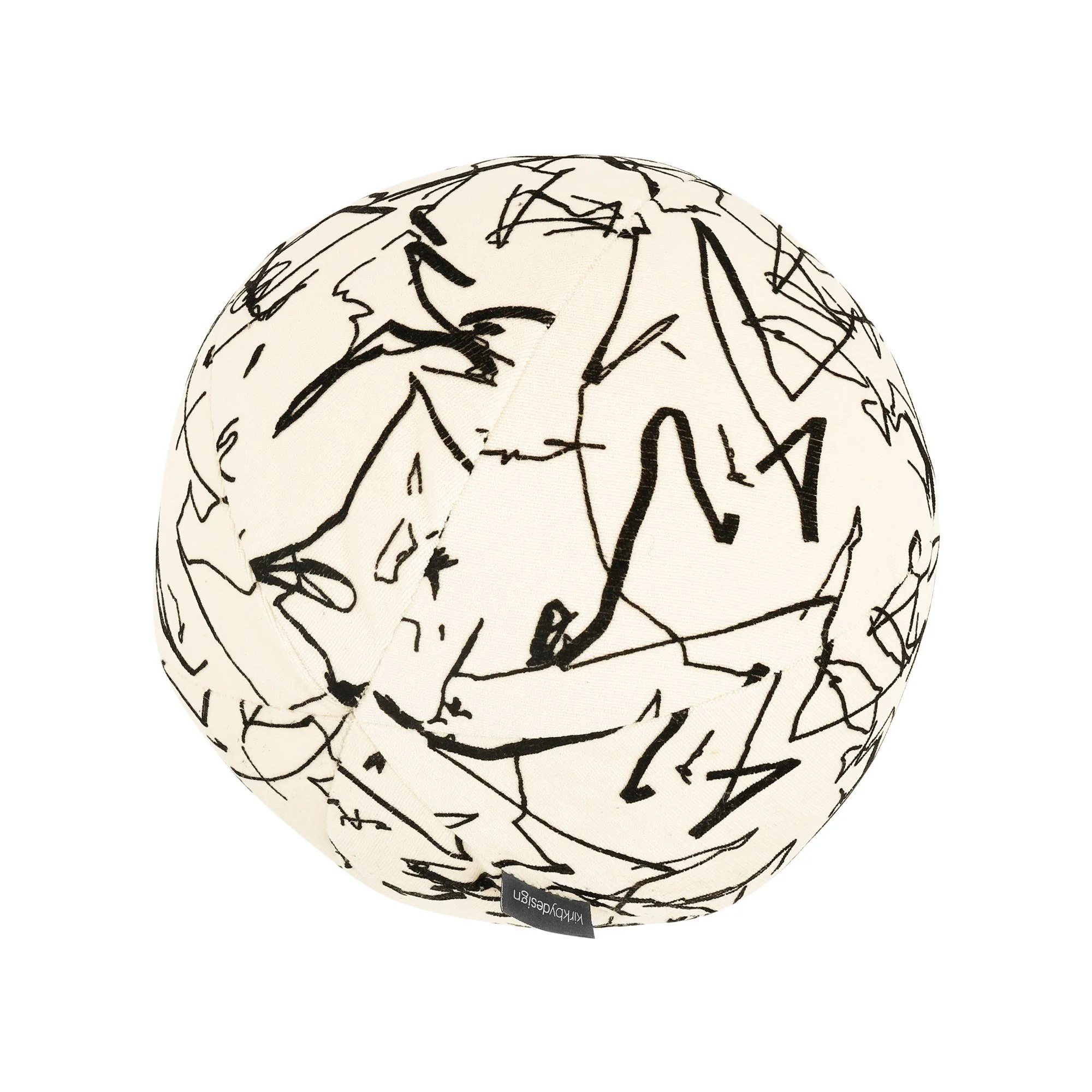 Scribble Cushion – Monochrome