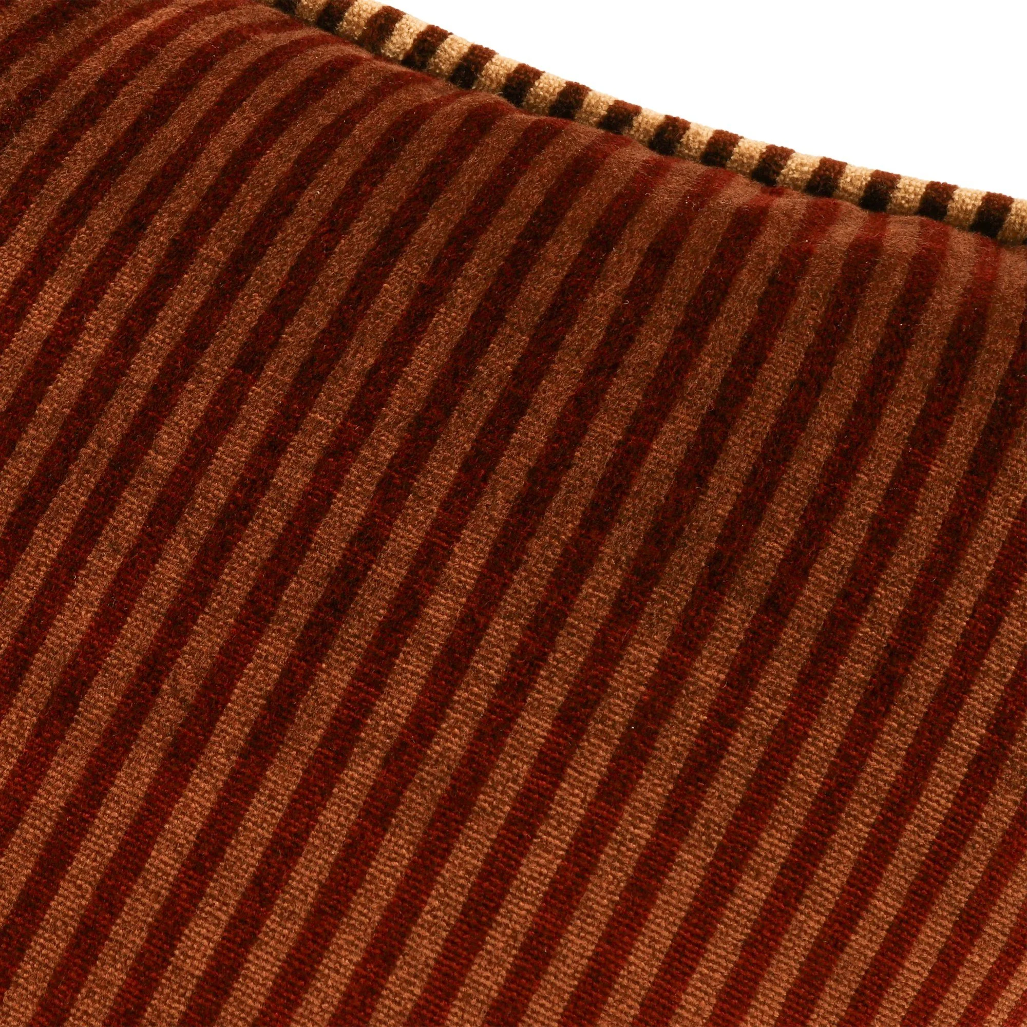 Kirkby Design Bromley Theatre cushion, 50 × 50 cm, close-up of the fabric