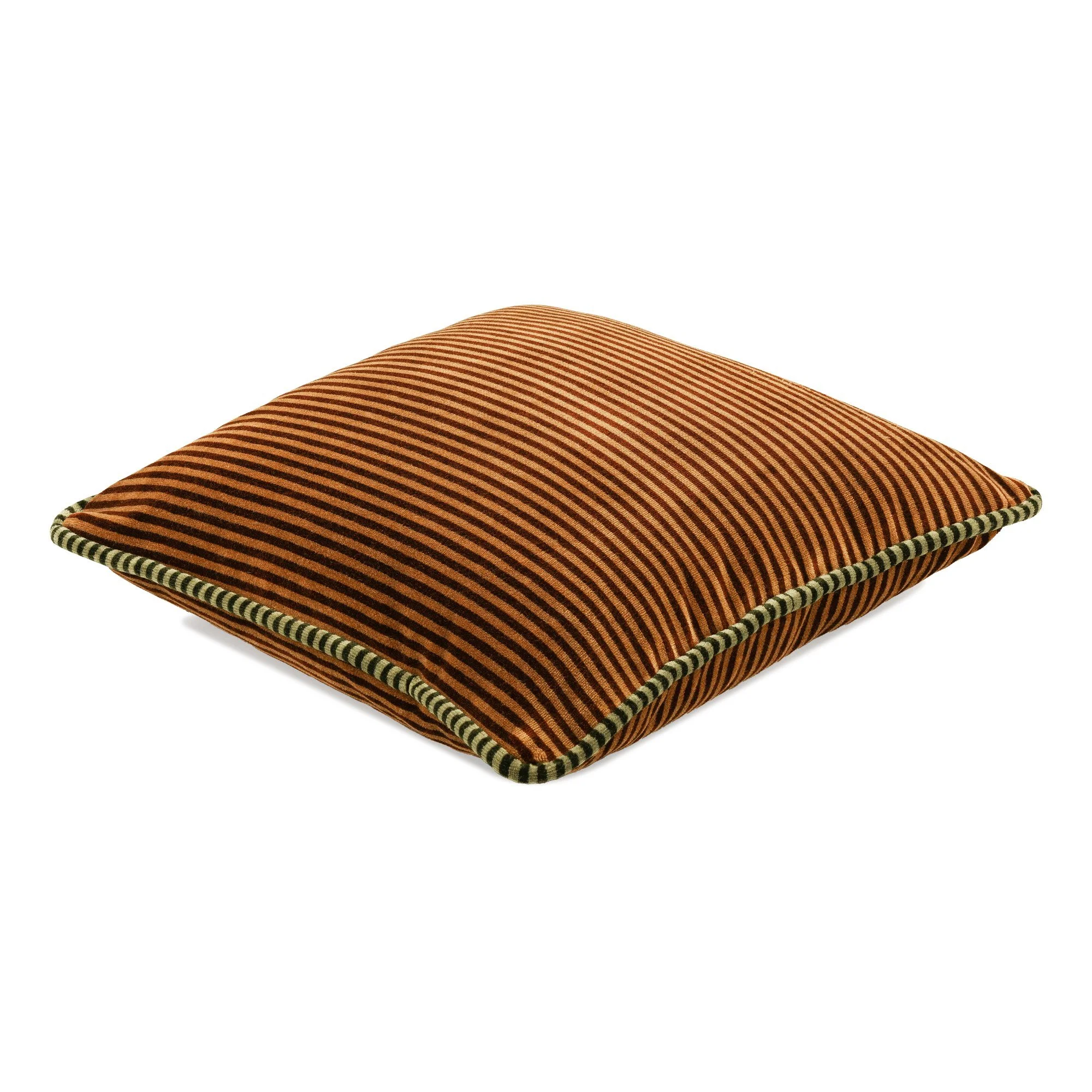 Kirkby Design Bromley Ganache cushion, 50 × 50 cm, angled view