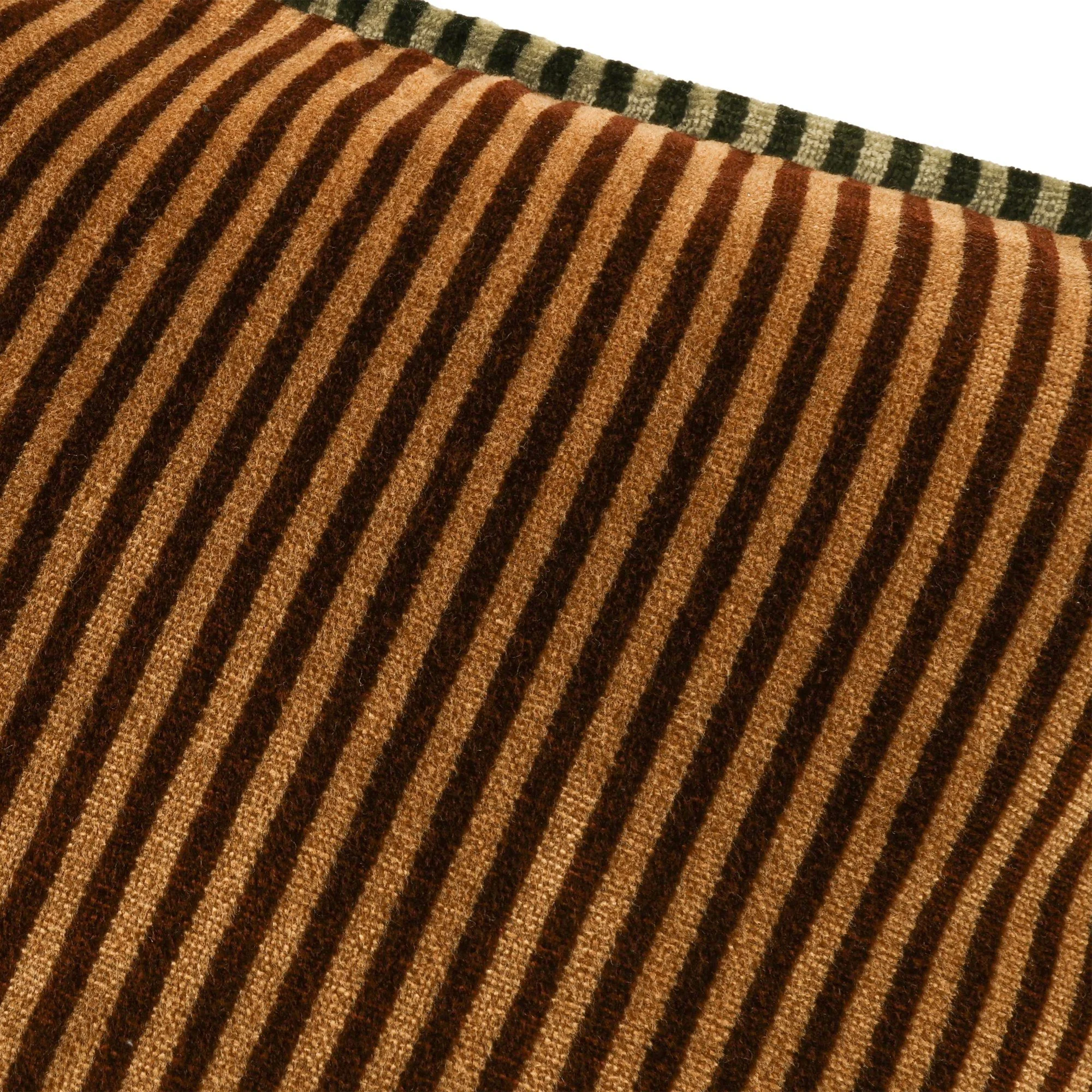 Kirkby Design Bromley Ganache cushion, 50 × 50 cm, close-up of the fabric
