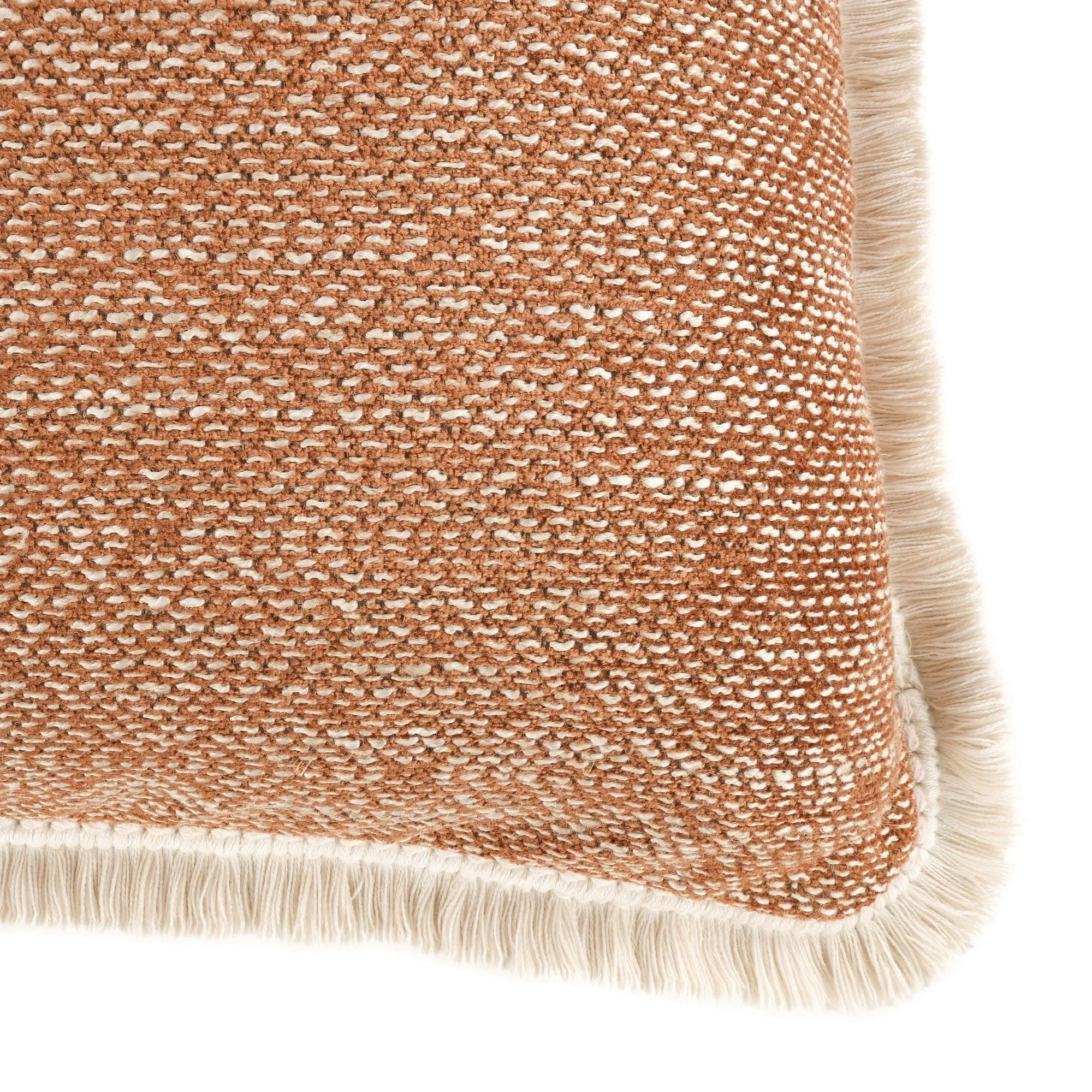 Villa Nova Akalu Autumn cushion, 40 × 40 cm, corner detail