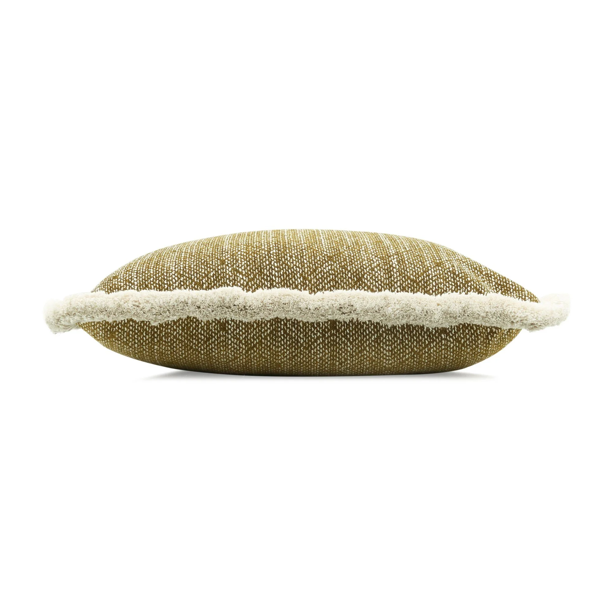 Villa Nova Akalu Elm cushion, 40 × 40 cm, side view