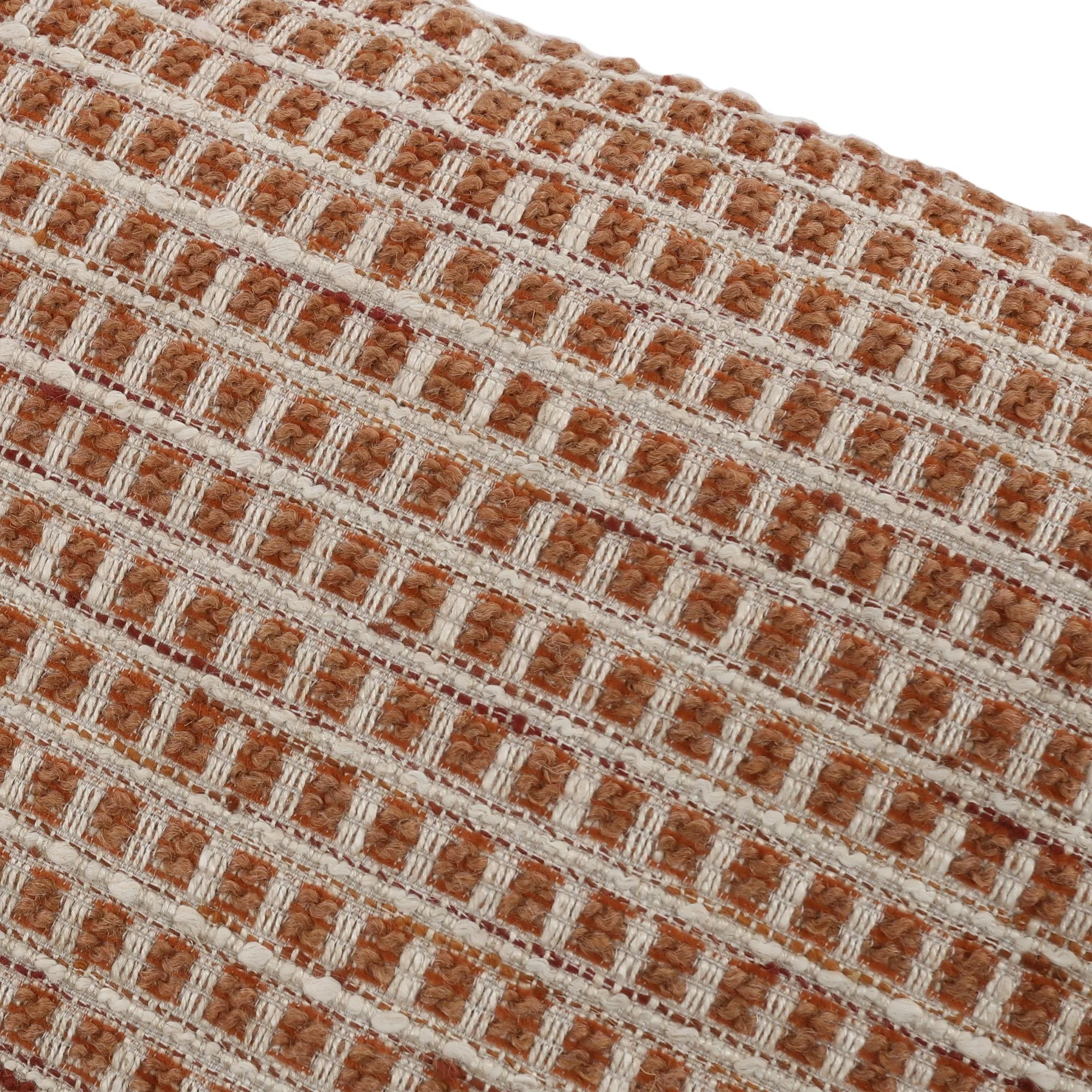 Villa Nova Gilman Sienna cushion, 60 × 40 cm, close-up of the fabric