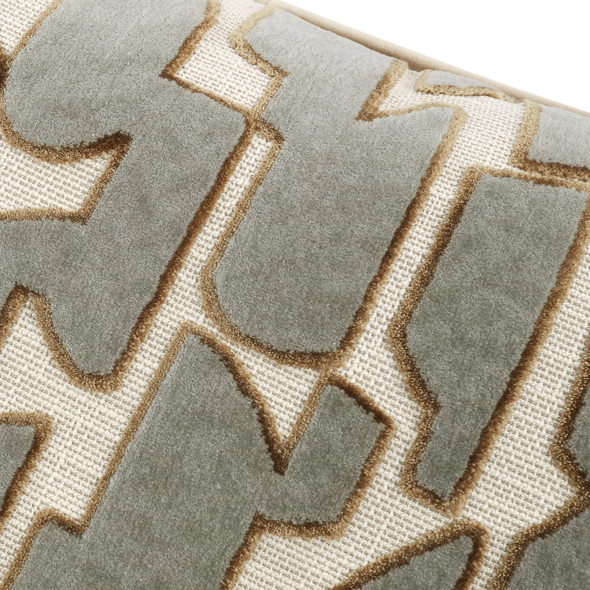 Villa Nova Serac Tide cushion, 50 × 50 cm, close-up of the fabric