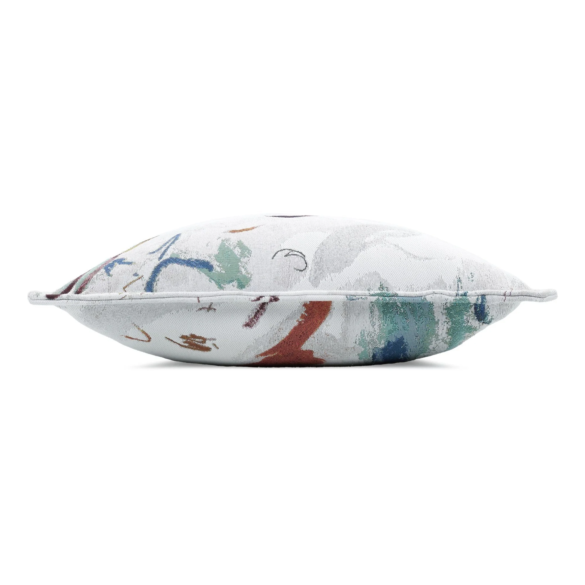 Black Edition Pigment Outdoor Multi cushion, 55 × 55 cm, side view