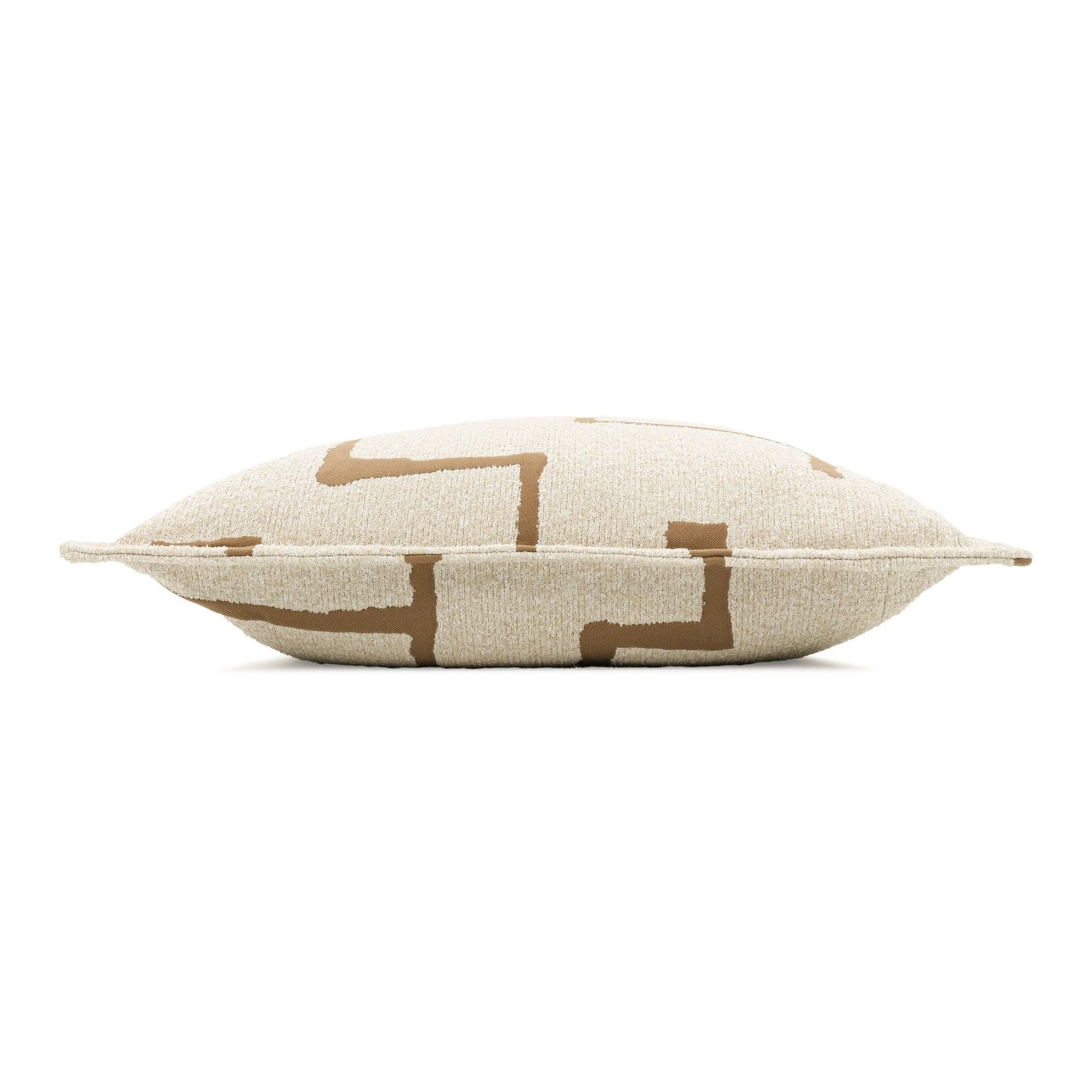 Black Edition Xandri Outdoor Anise cushion, 55 × 55 cm, side view