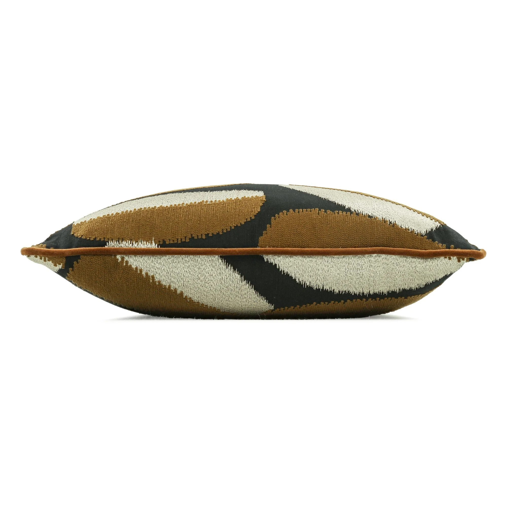Black Edition Timor Anise cushion, 55 × 55 cm, side view