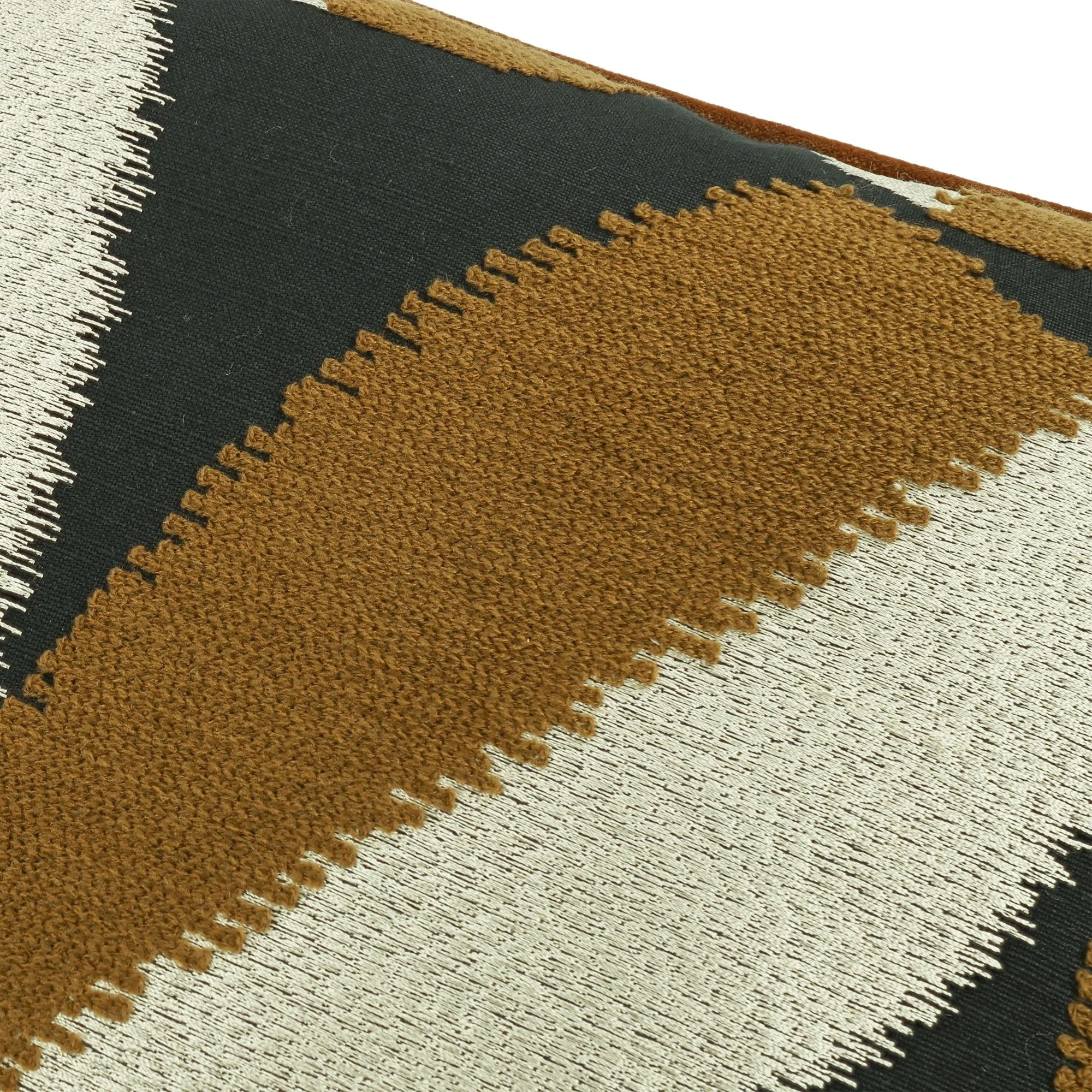 Black Edition Timor Anise cushion, 55 × 55 cm, close-up of the fabric