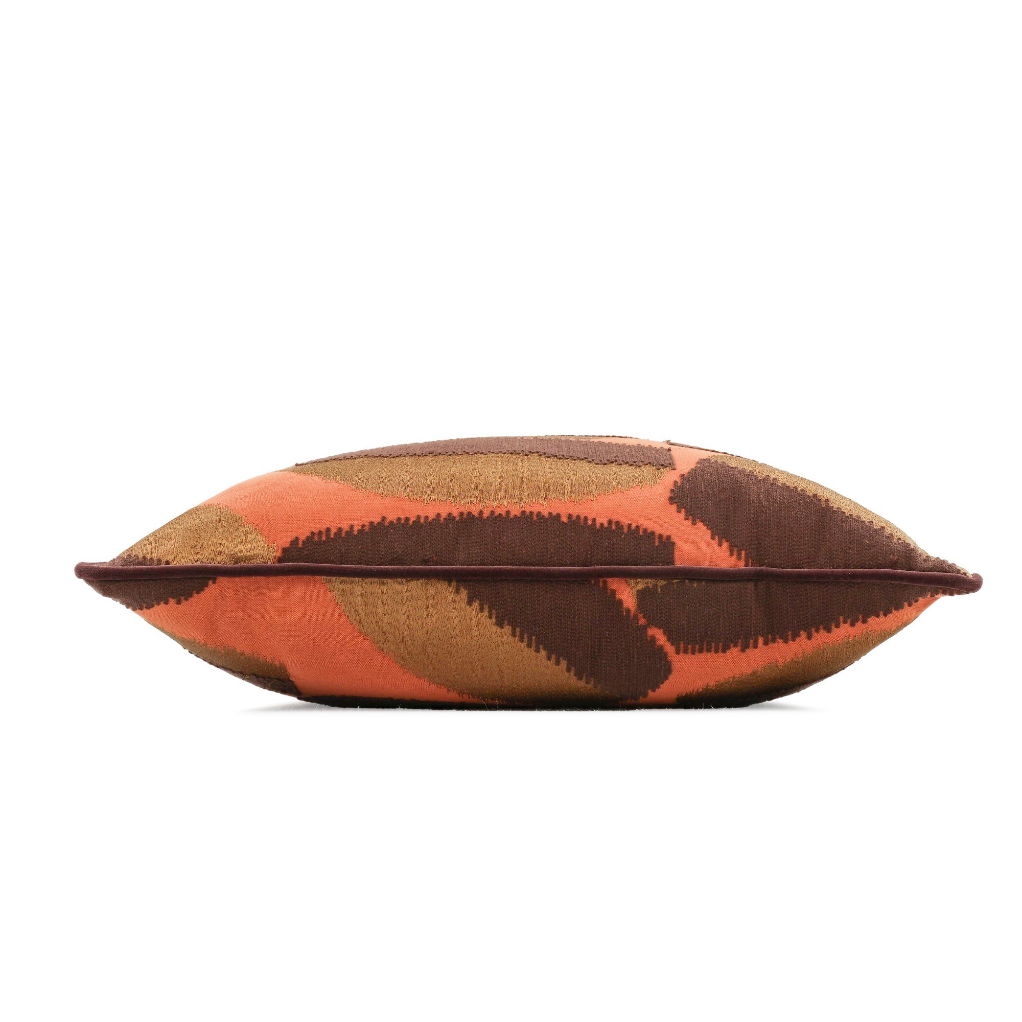 Black Edition Timor Henna cushion, 55 × 55 cm, side view