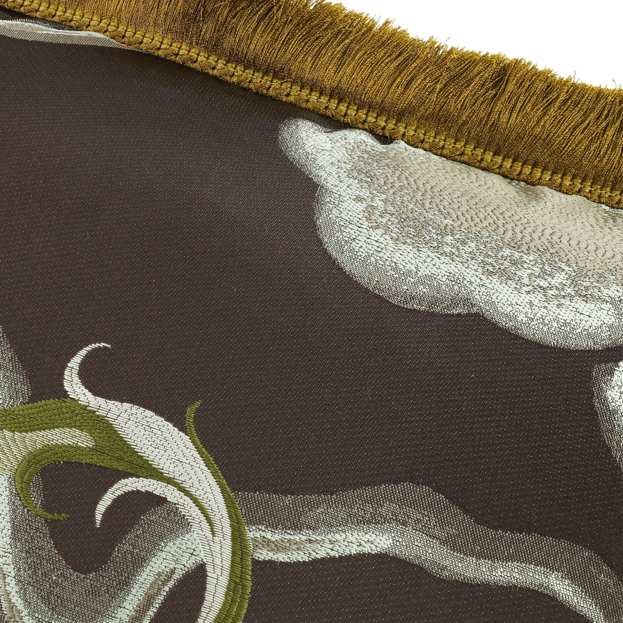 Black Edition Chimera Magma cushion, 55 × 55 cm, close-up of the fabric