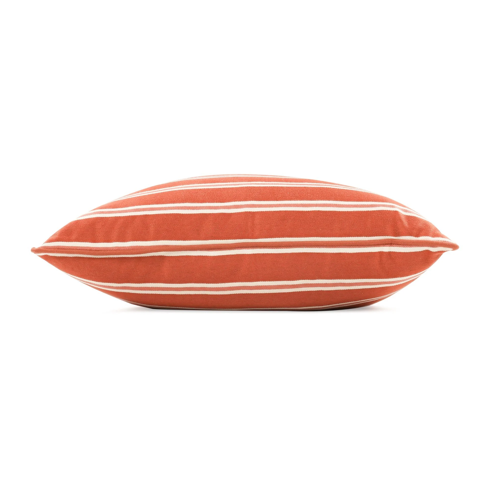 Romo Tiva Russet cushion, 50 × 50 cm, side view
