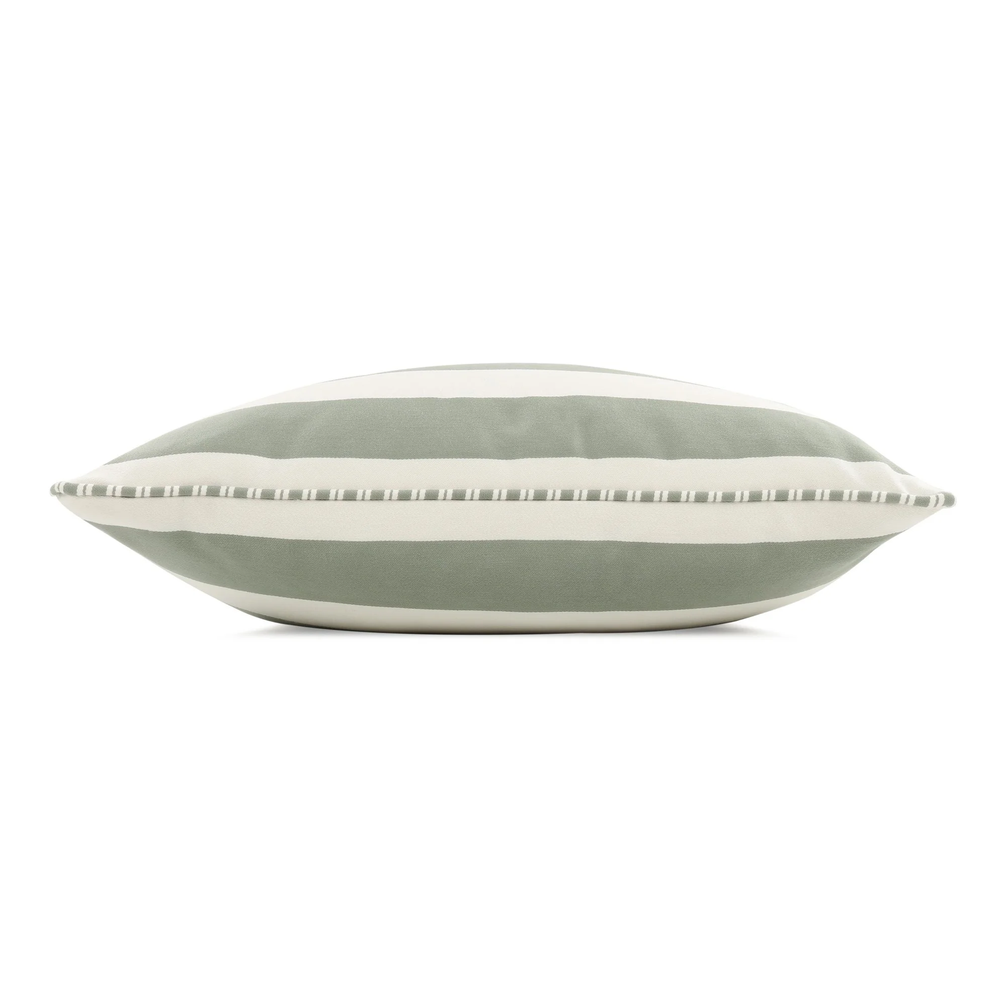 Romo Aron Eucalyptus cushion, 50 × 50 cm, side view