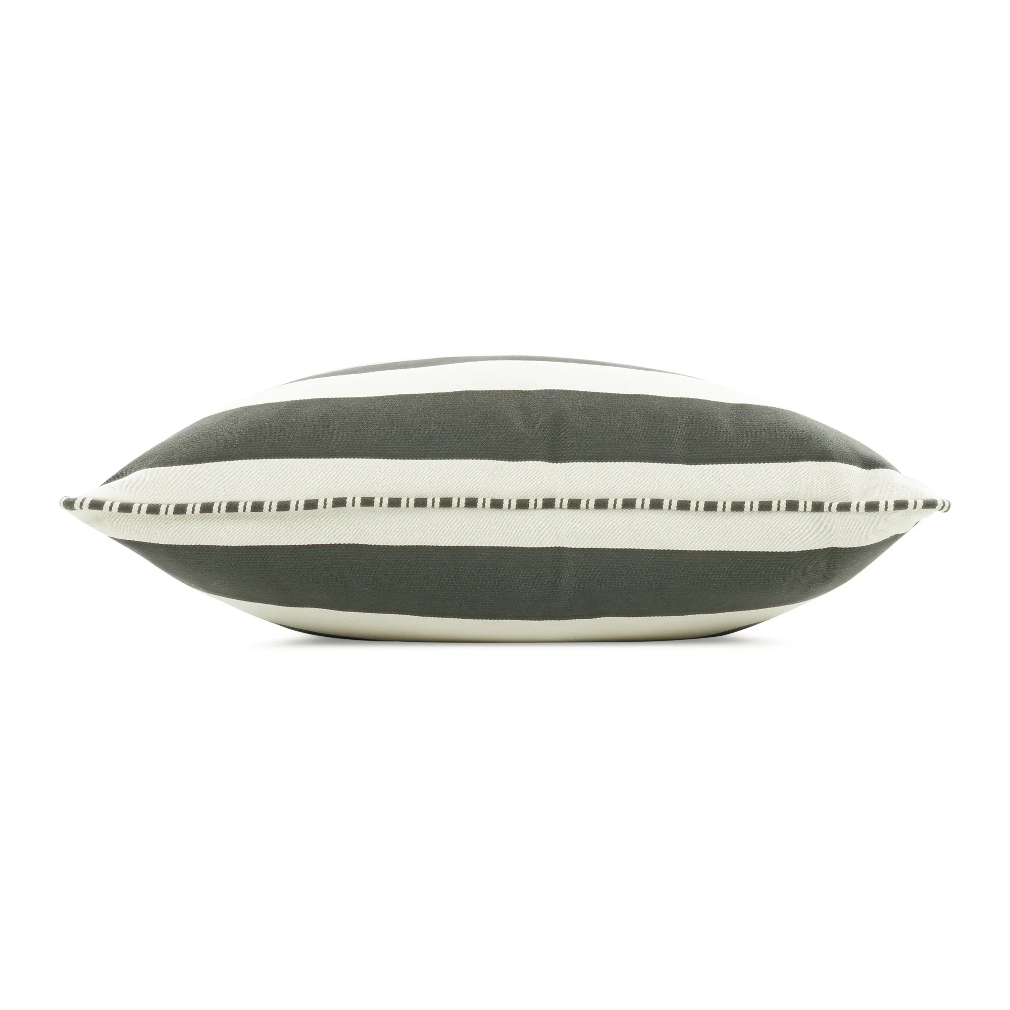 Romo Aron Slate cushion, 50 × 50 cm, side view
